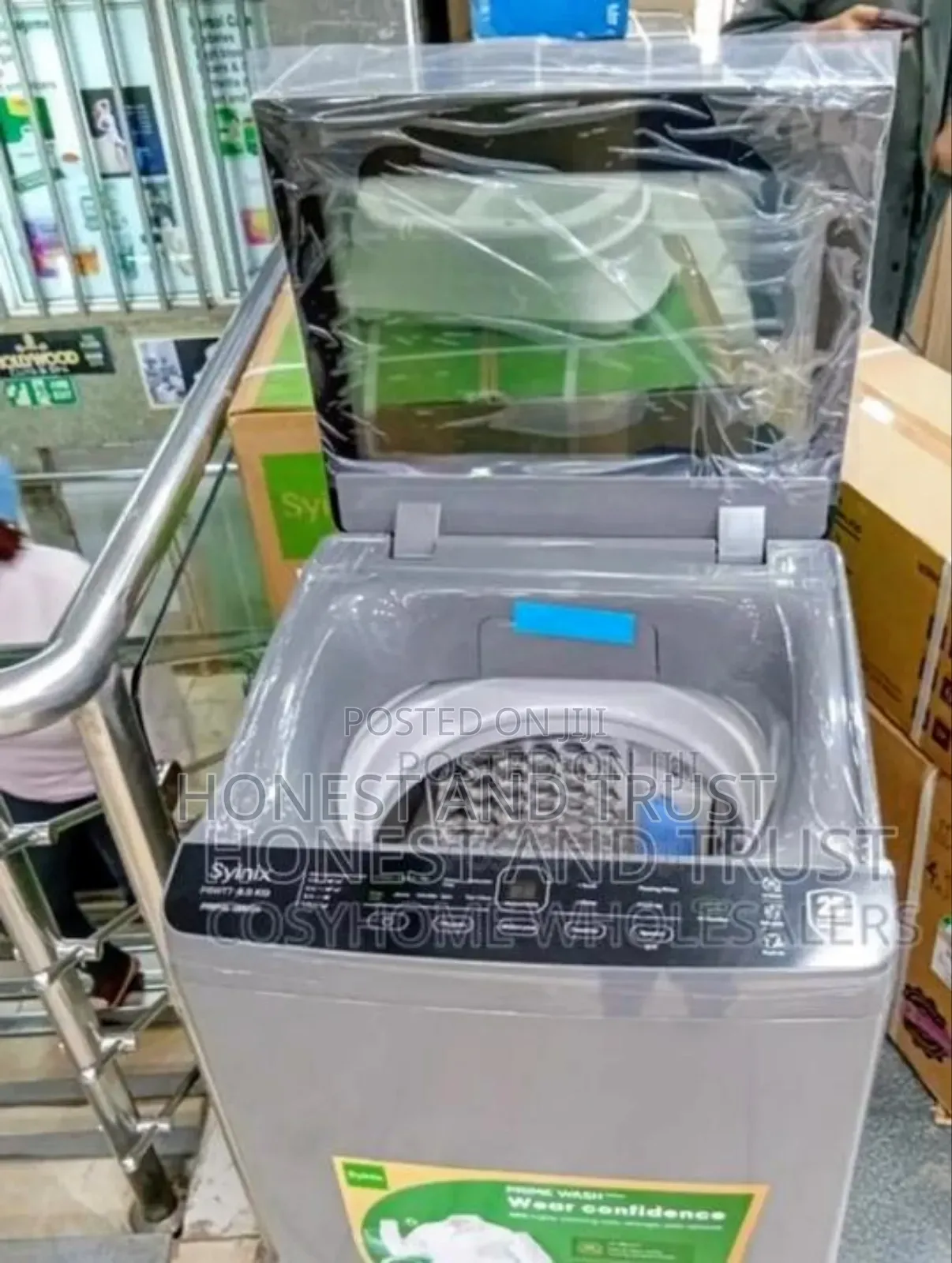 8 KGS Syinix Full Automatic Washing Machine