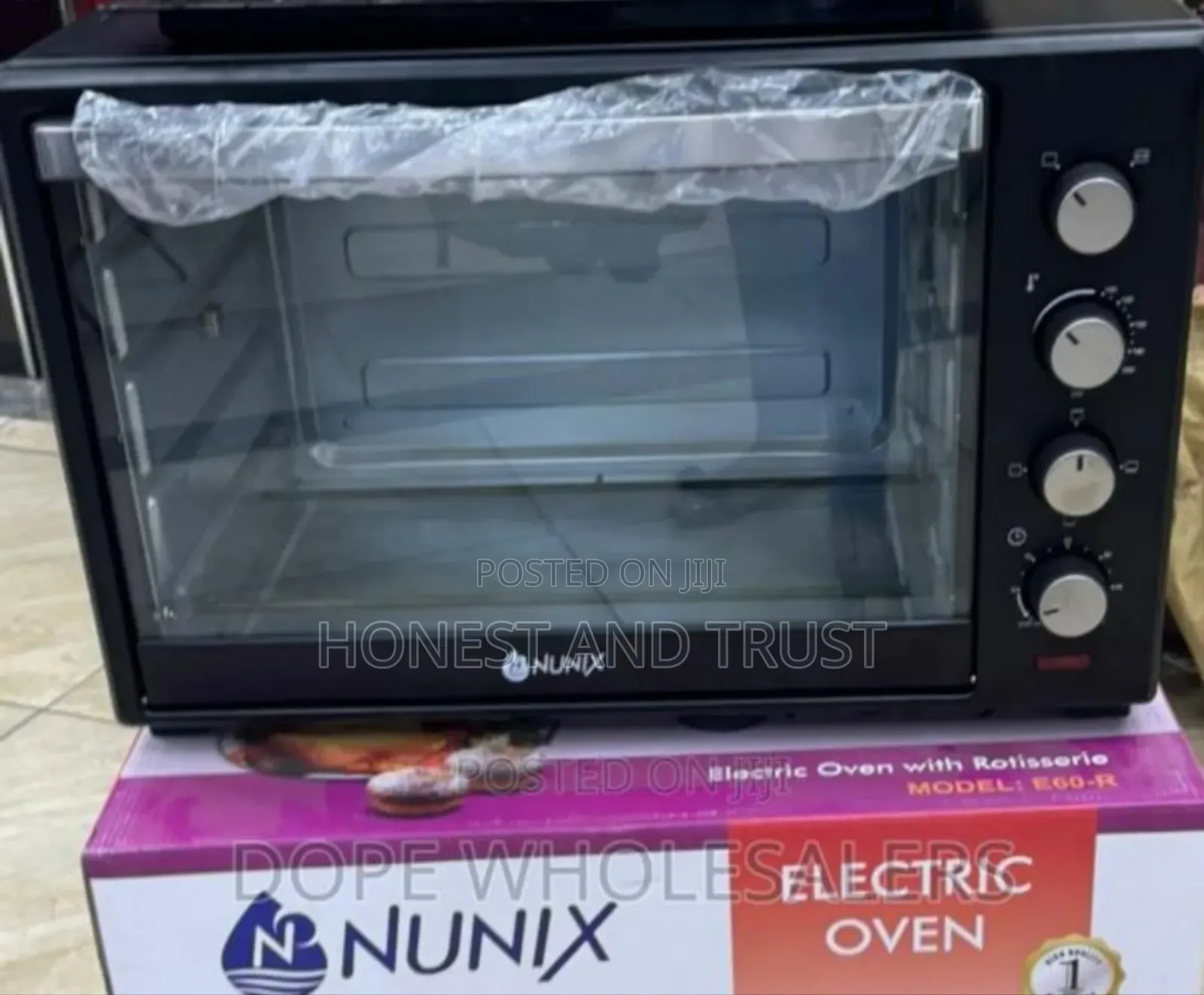 Nunix Electric Oven 60 Litres