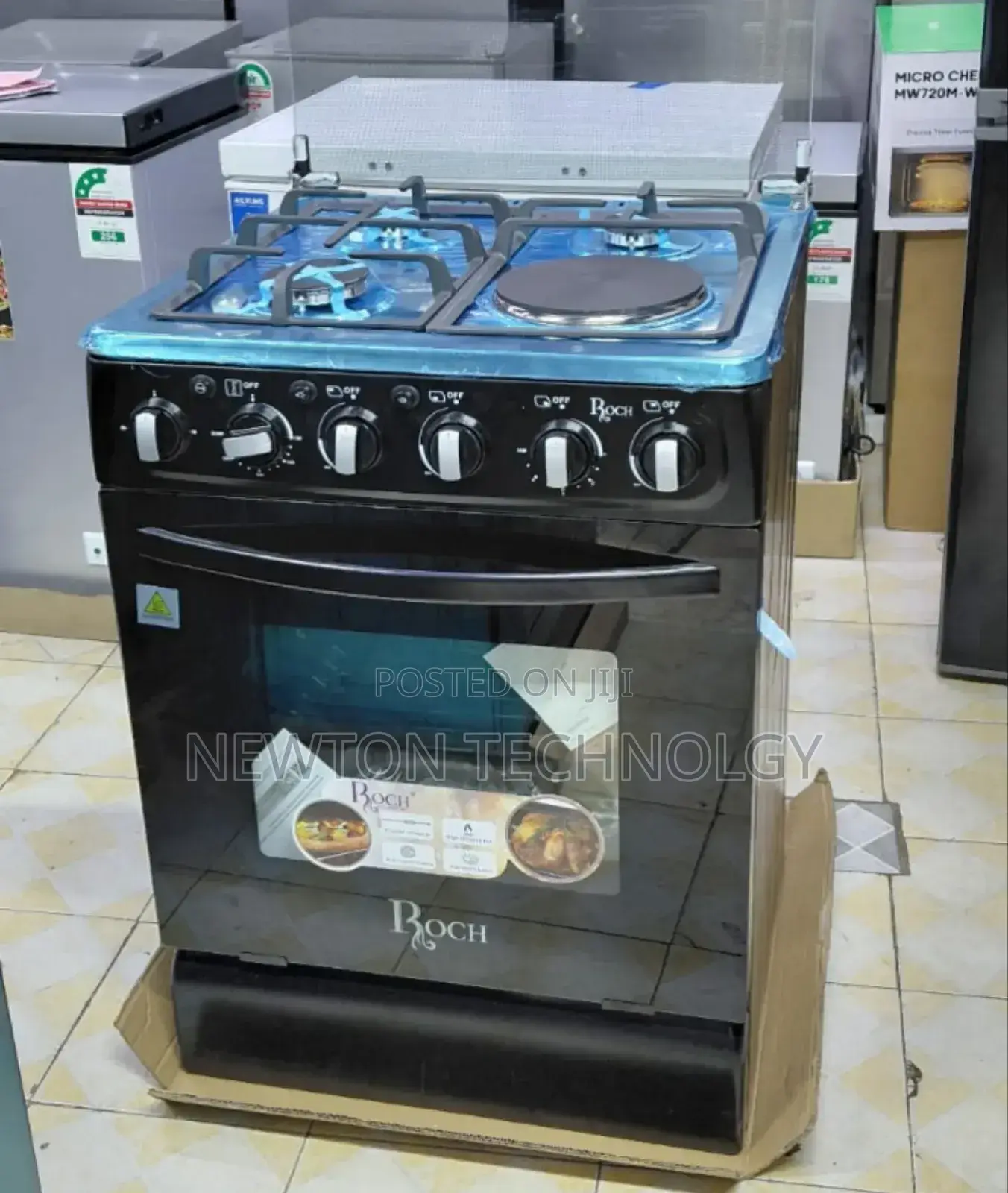 Roch 3+1 60*60 Standing Cooker
