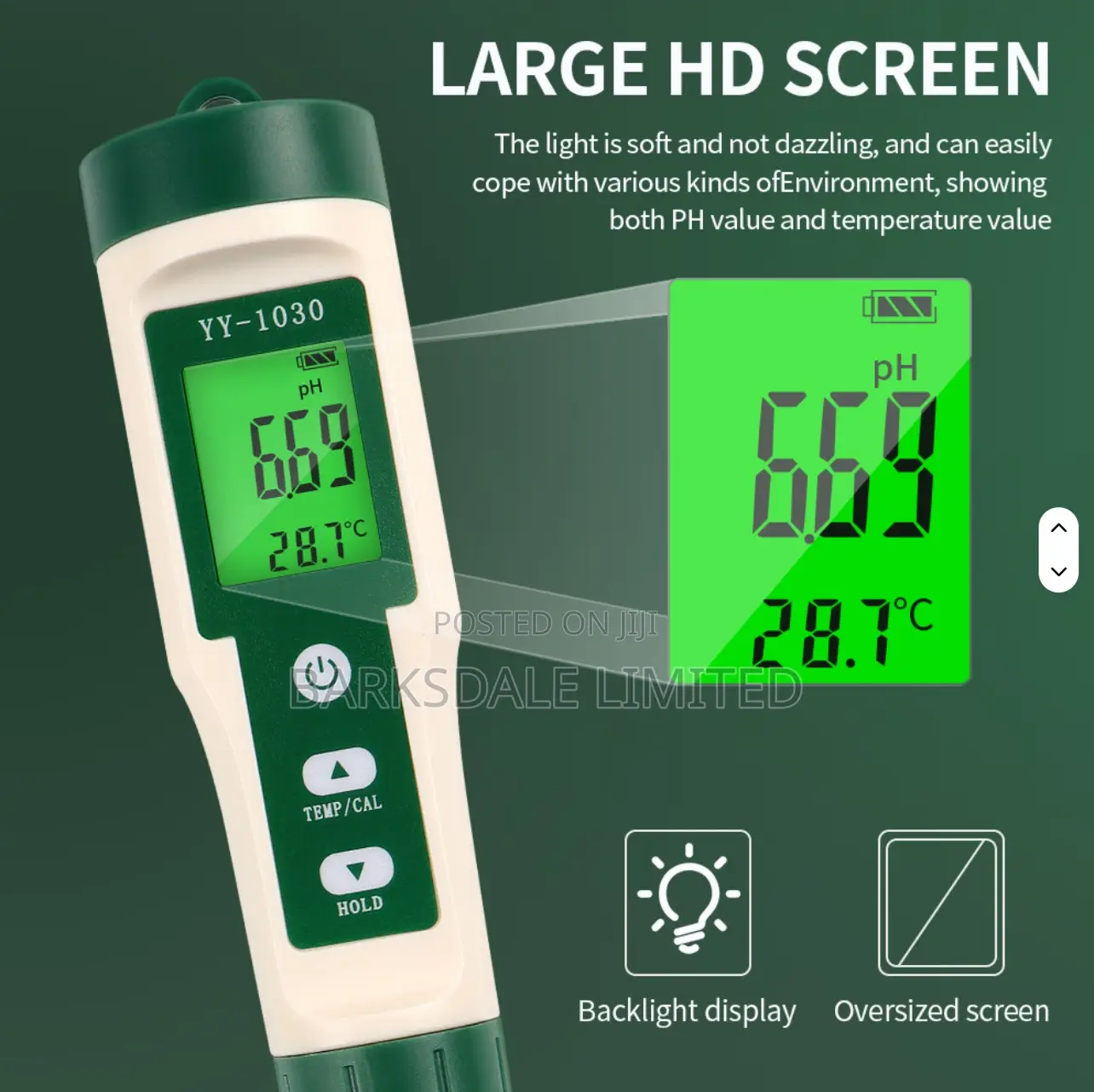 Digital Food Ph Meter Accurate Waterproof Tester Sourdough Meat Cheese