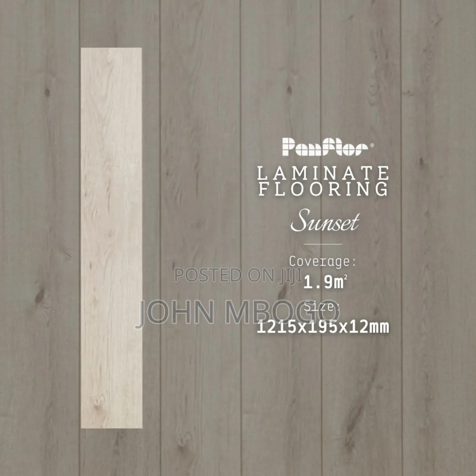 Wooden Laminate 8mm/ SQM .