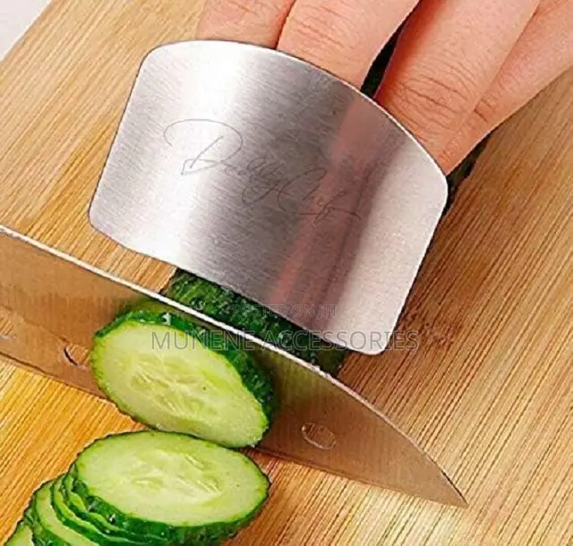 Stainless Steel Finger Guard Knife Cutting Protector Hand Slice Tool
