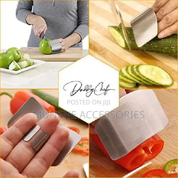 Stainless Steel Finger Guard Knife Cutting Protector Hand Slice Tool