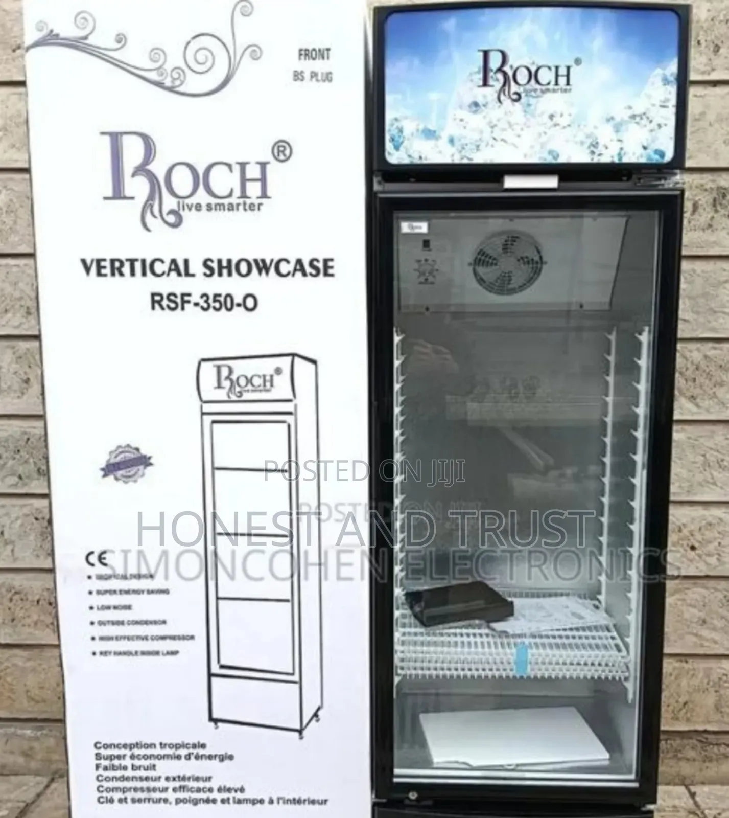 Roch Show Case 279 Litres