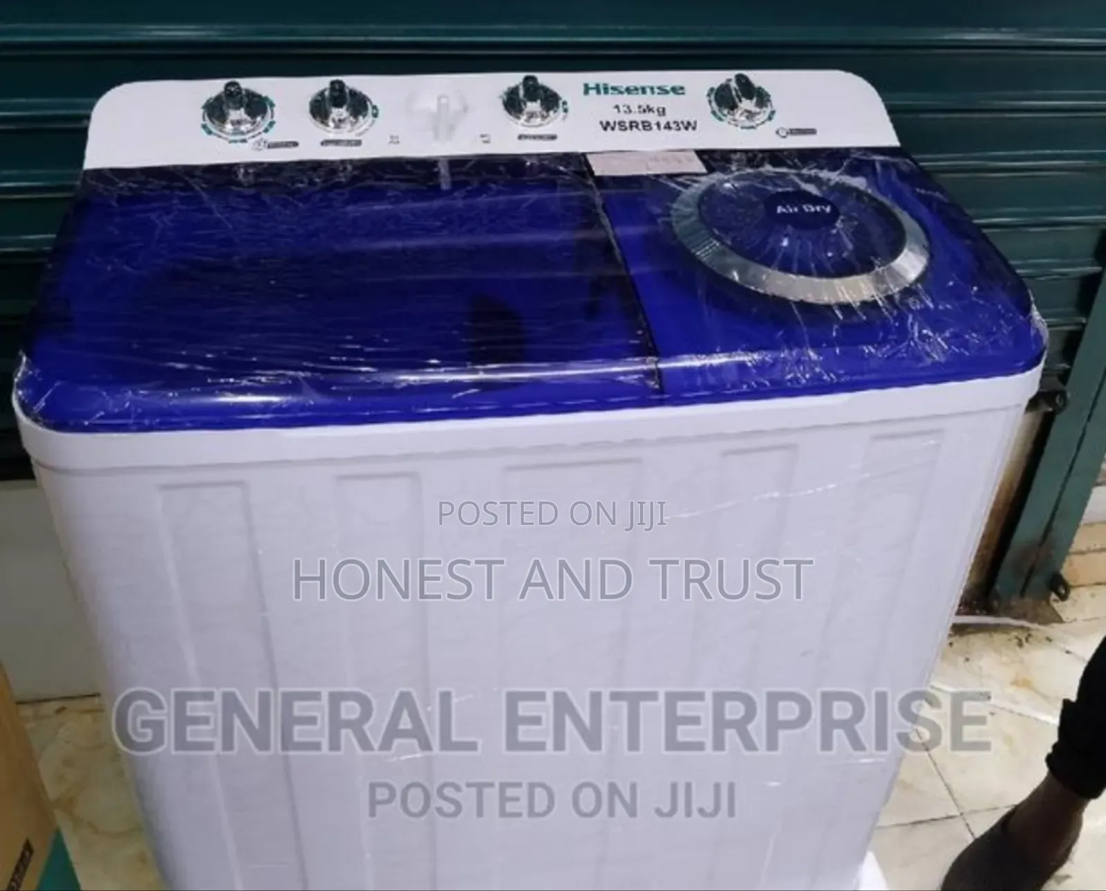 Hisense 13 KGS Washing Machine Twin Tub