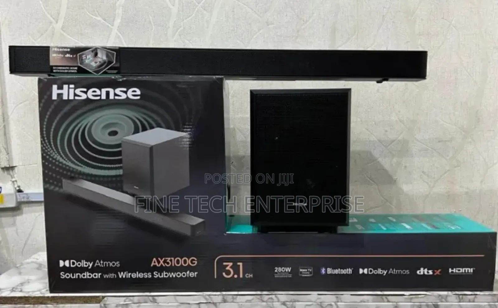 Hisense 3.1ch HS3100 Soundbar.