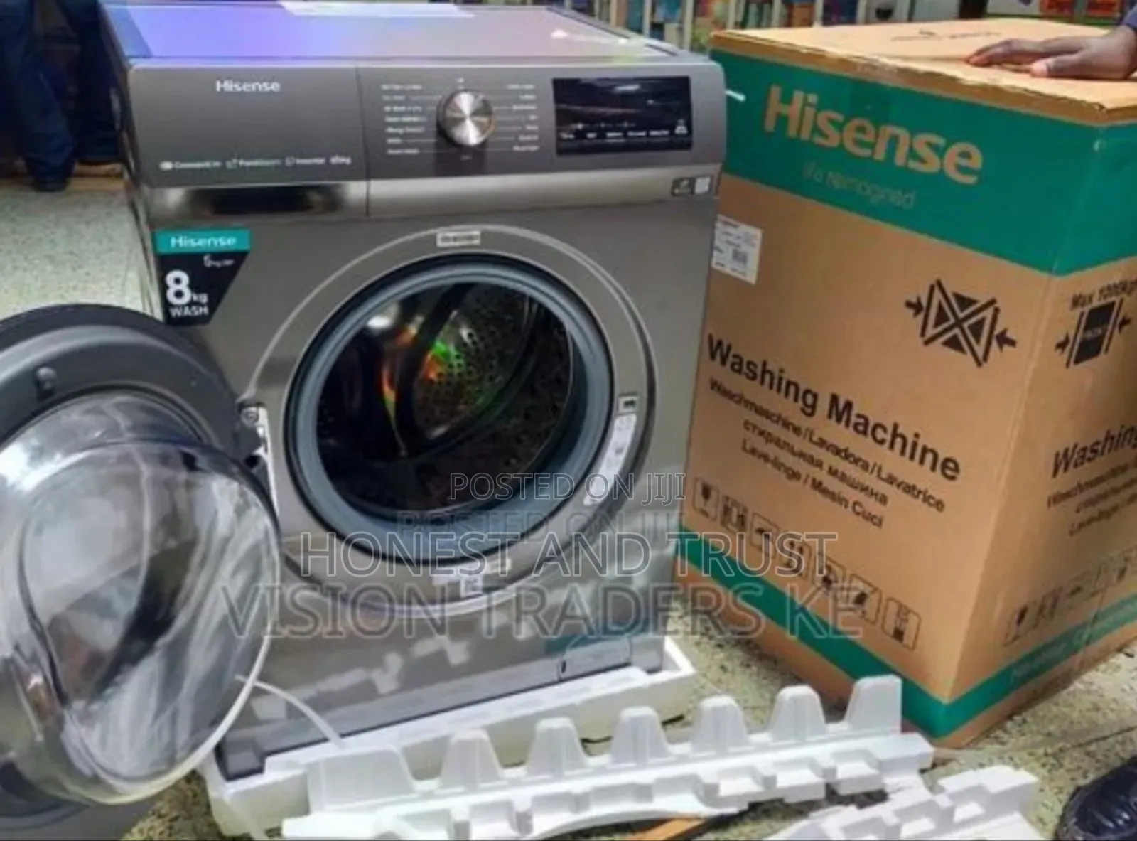Brand New Hisense 8kgs Wash and Dry Washing Machine