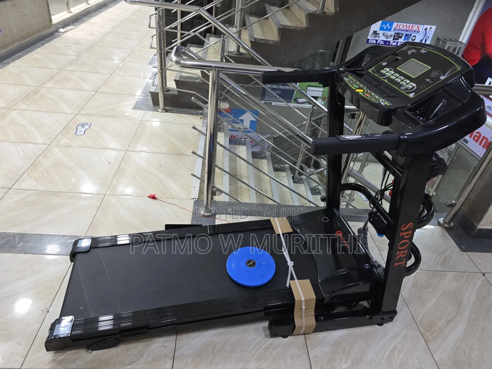 Euromax Motorized Treadmill Workout