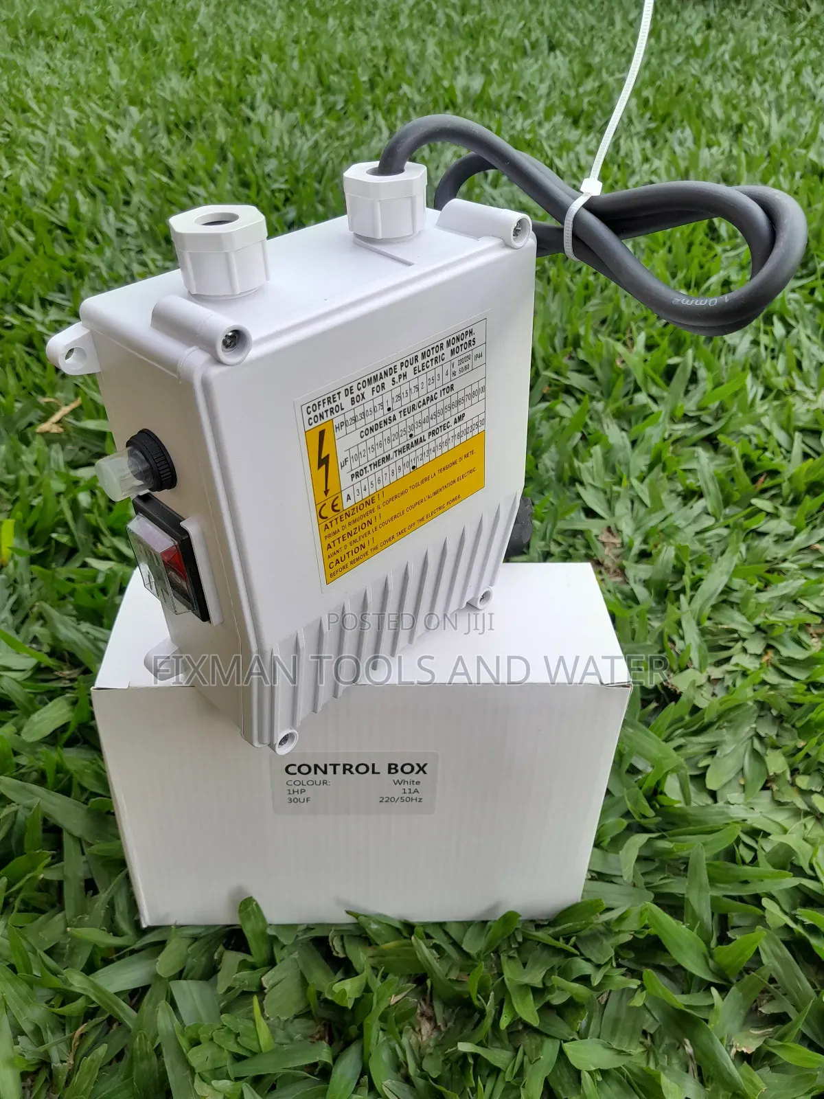 Deep Well Control Box Switch For Submersible Water Pump 1 & 2 Hp Pumps