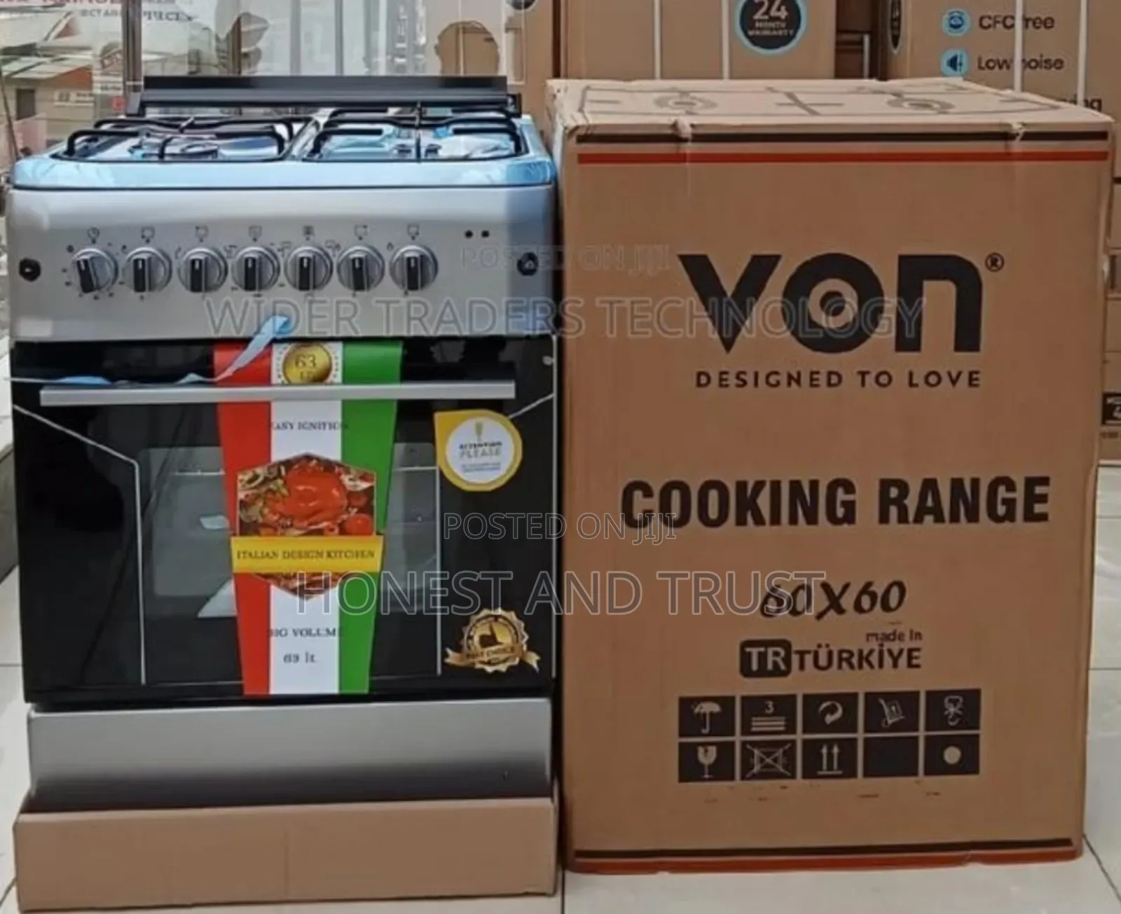 Von 60 by 60cooker