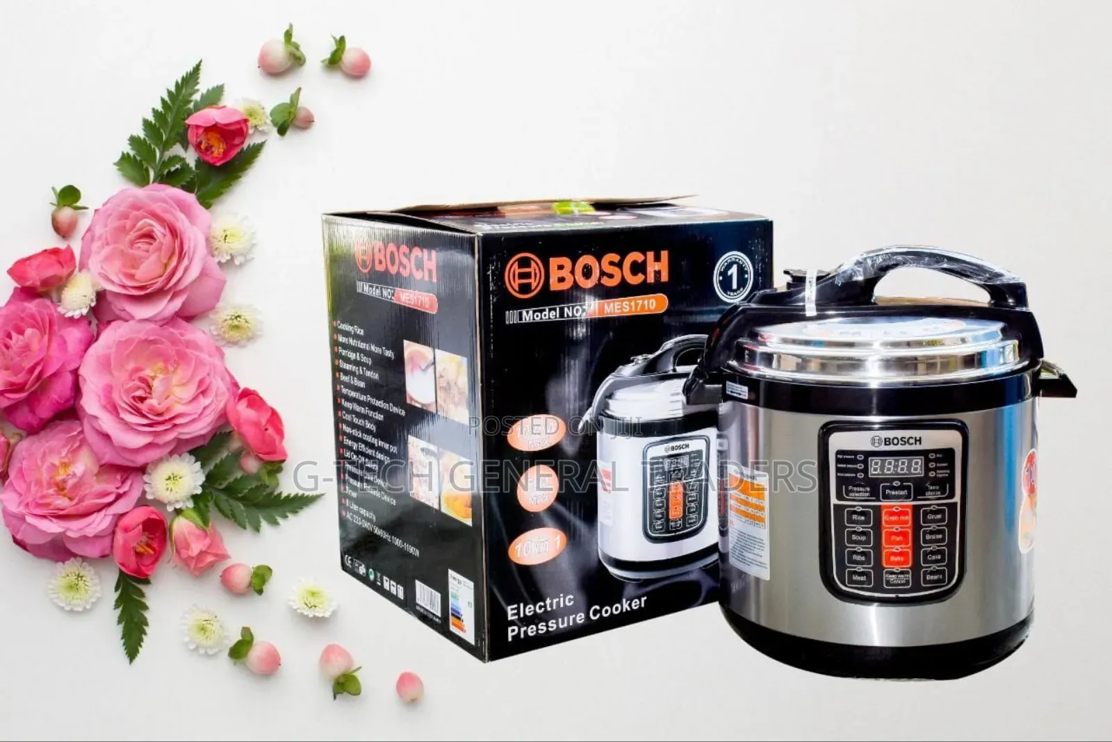 Bosch 6l Nonstick Digital Pressure Cooker