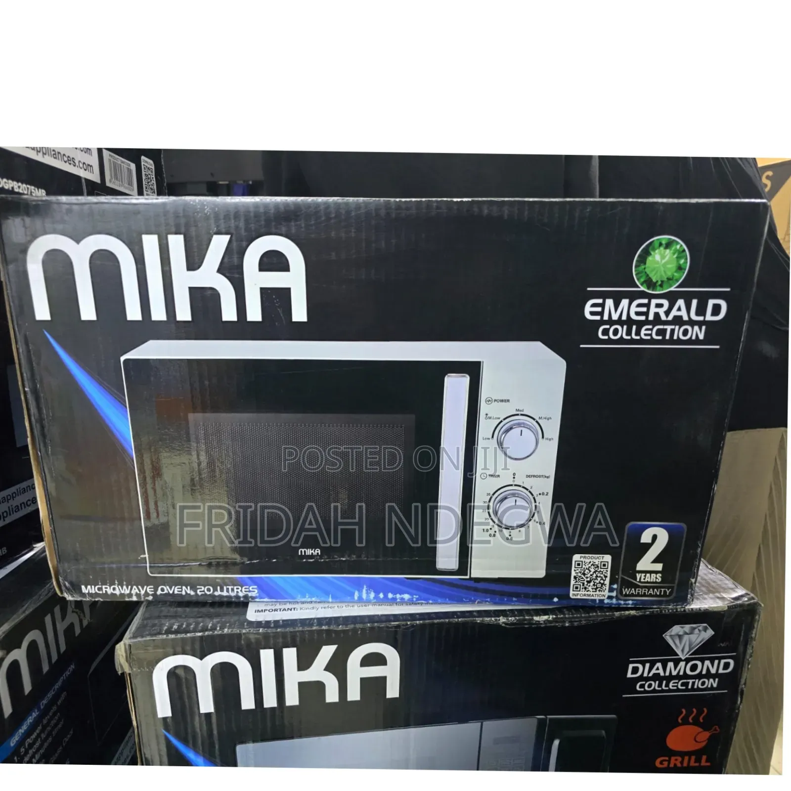 20 Litres Mika Manual Microwave