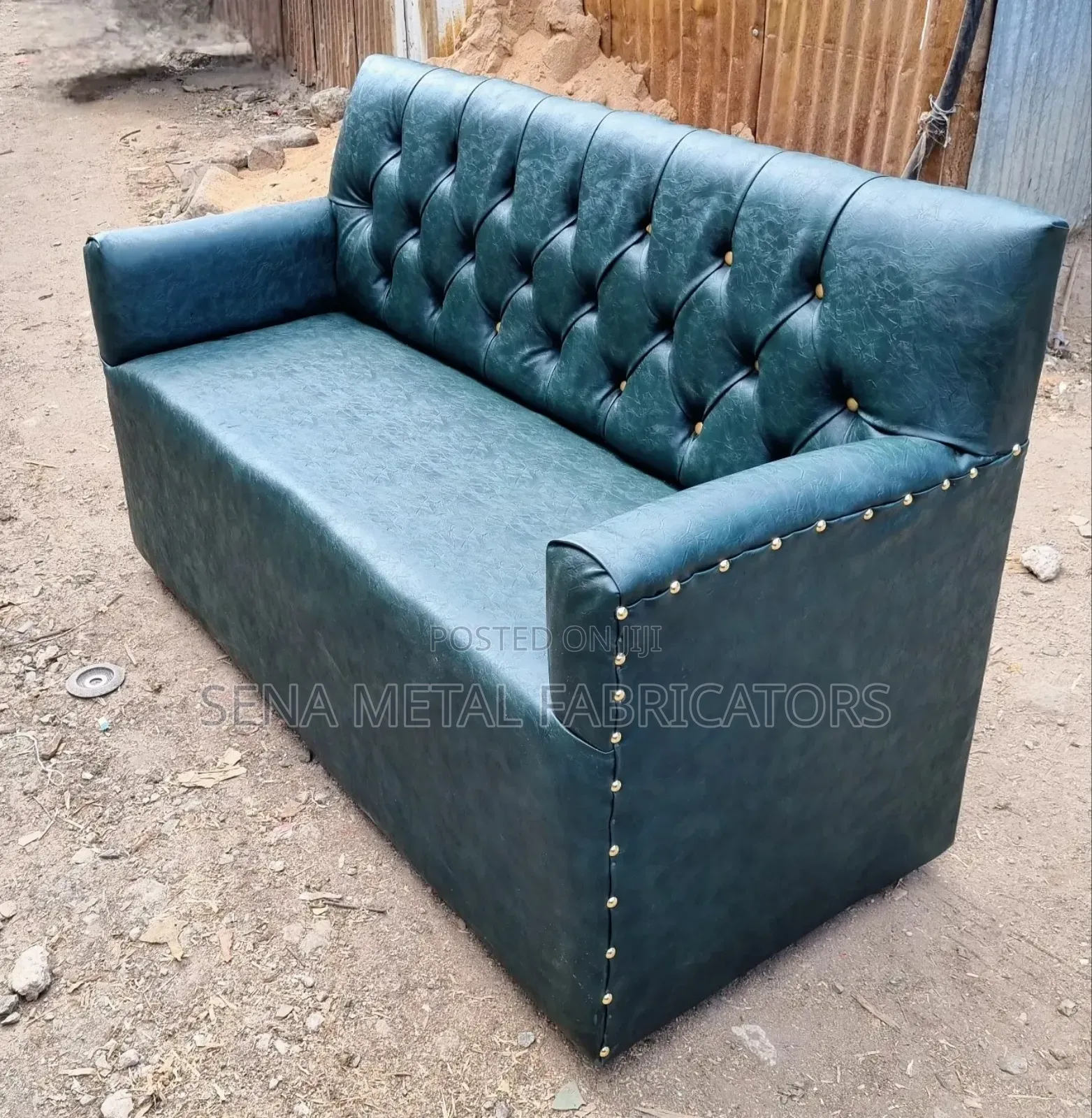 Green Couches 3 Seater for Restaurant or Vip Lounge.