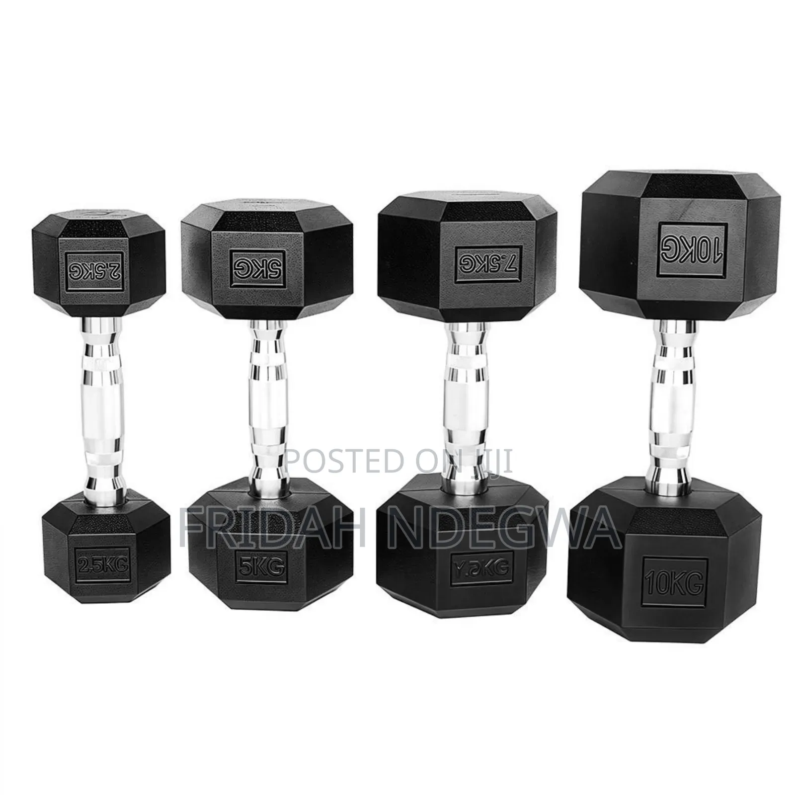 20kg Hexagon Dumbbells