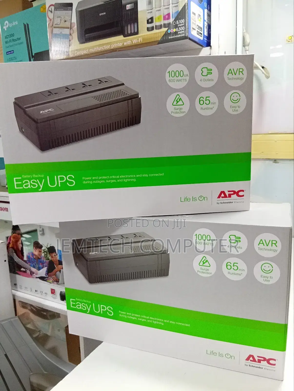 Apc Back Up Ups 1000va 1kva Bv1000 ^^ Bv1000i-Msx^