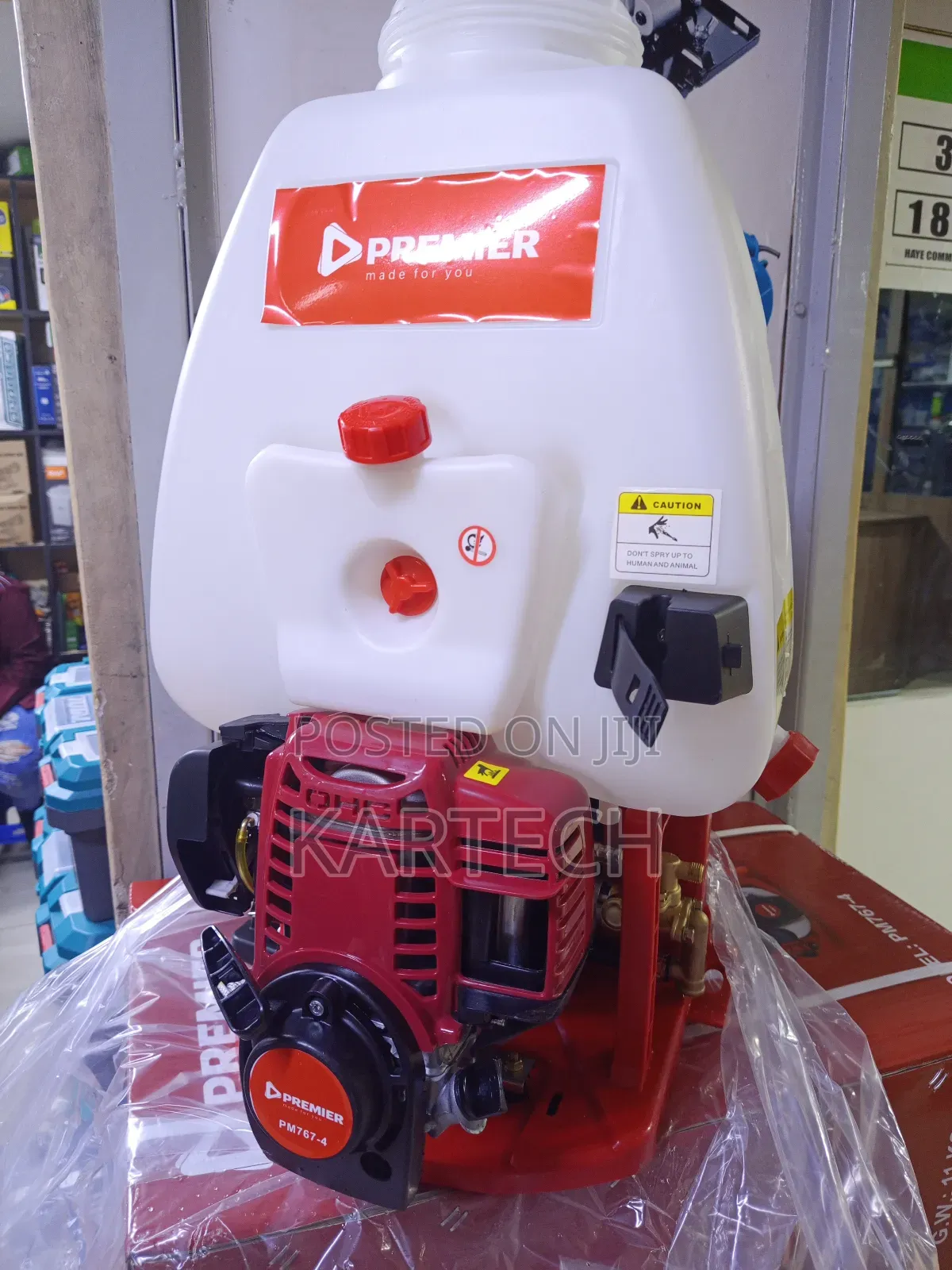 Premier 4-Stroke Heavy Duty Power Knapsack Sprayer – 25l Capacity