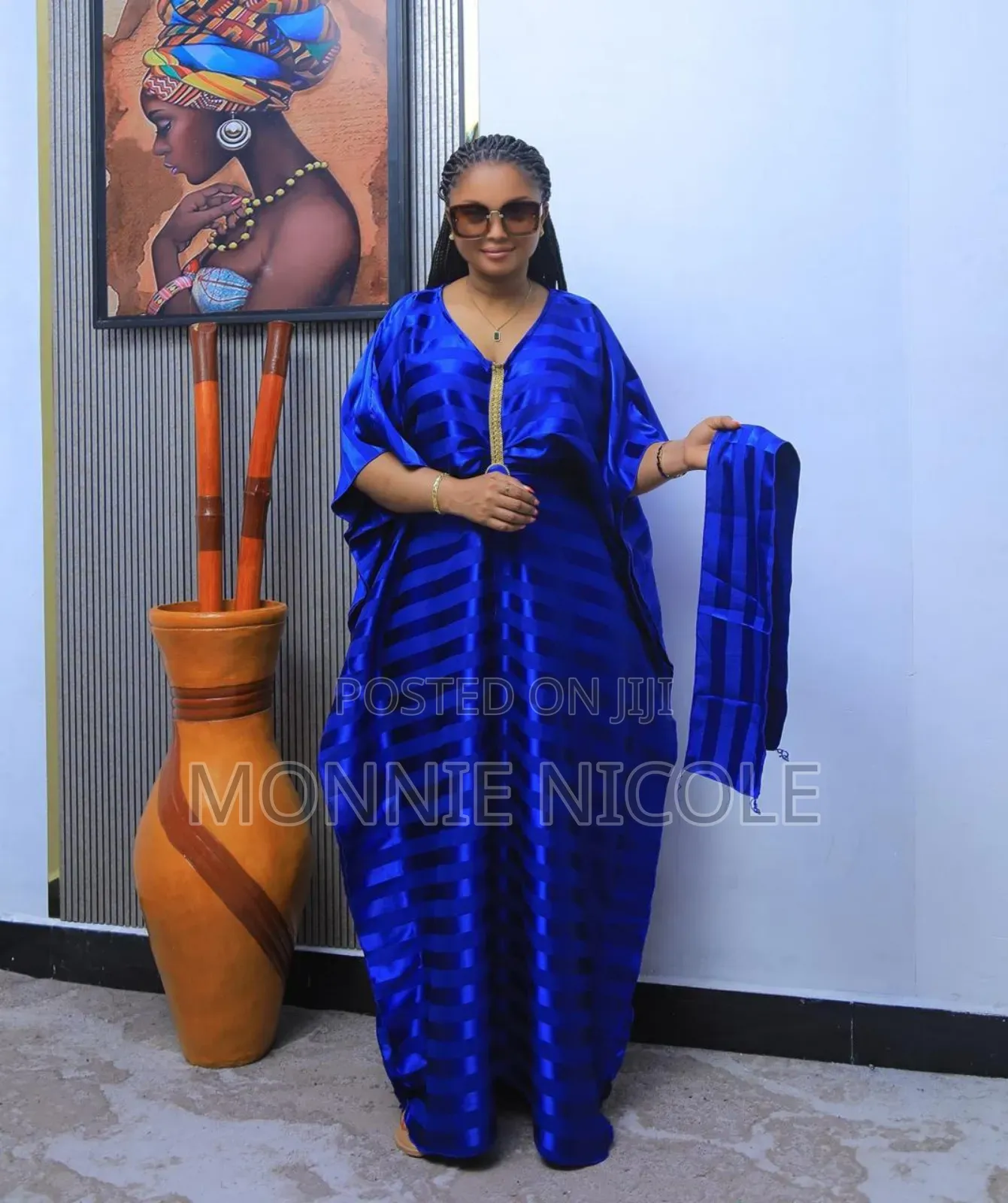 Classic Royal Blue Kaftans