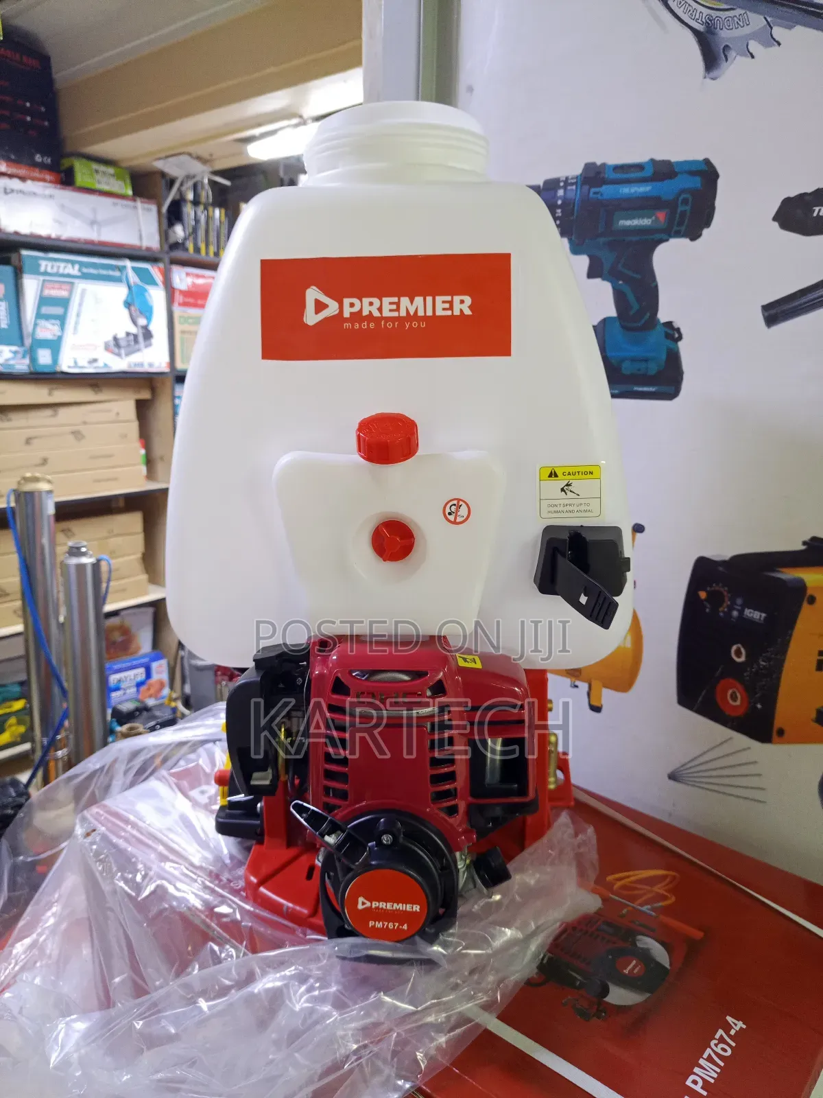 Premier 25l 4 Stroke Power Gasoline Knapsack Sprayer