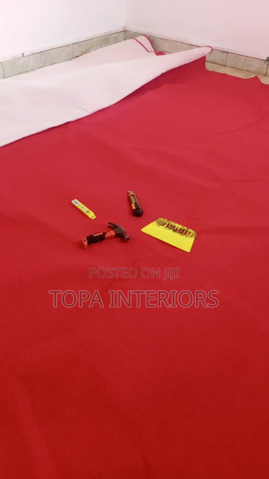 Office Red Carpets Wall to Wall Carpets Supply and Installation