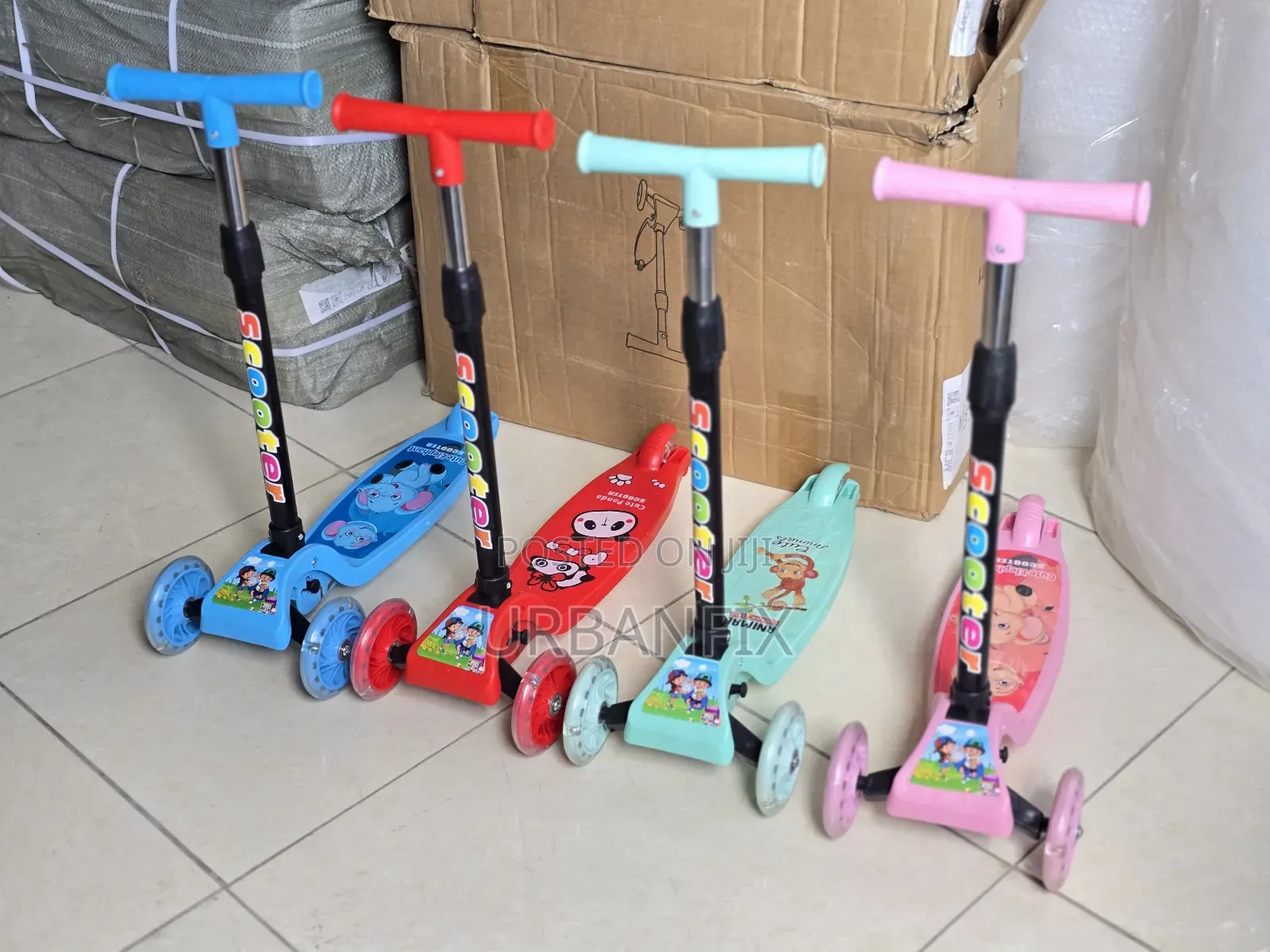 Classic Heavy-Duty Kid's Kick Scooters With Led Wheels, Upto 50kgs