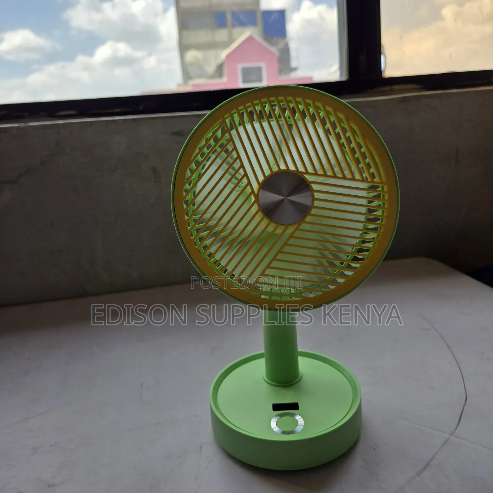 Desk Fan Oscillating Rechargeable Usb Telescopic Fan Table Fans