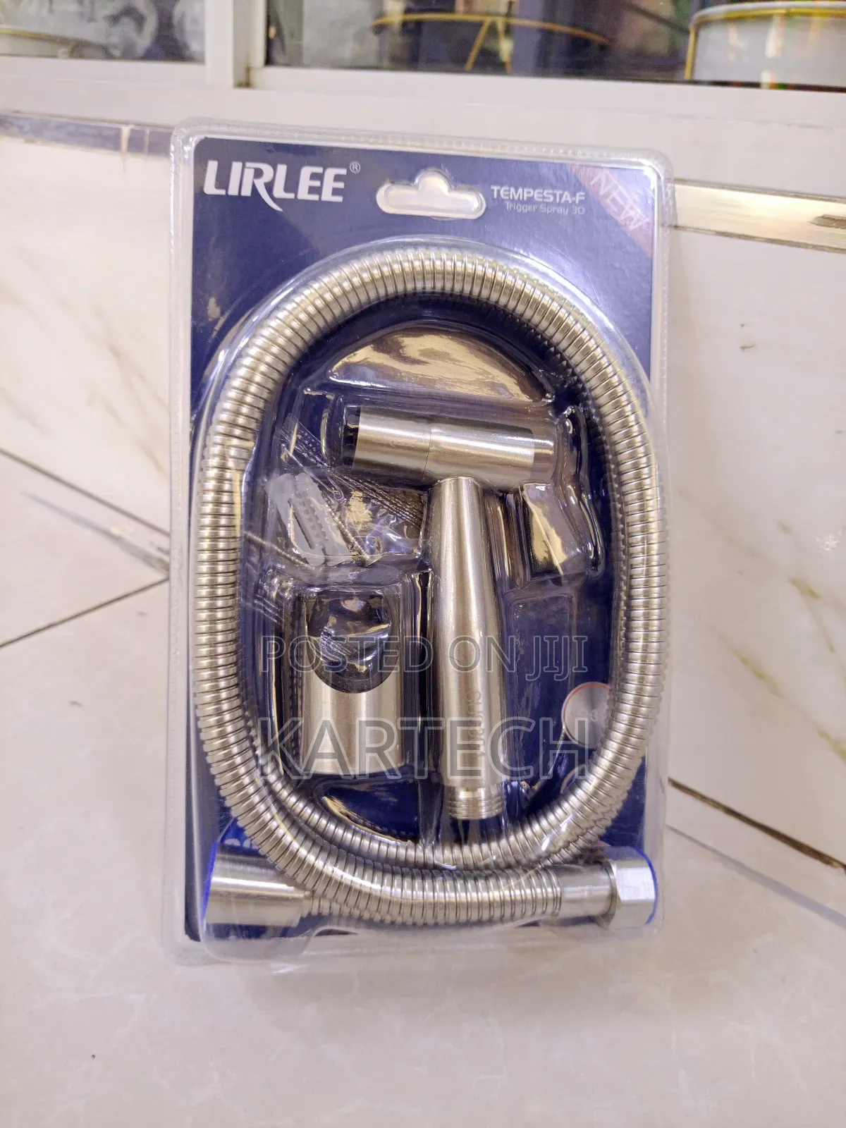 Lirlee Handheld Toilet Trigger Spray With Flexible Hose