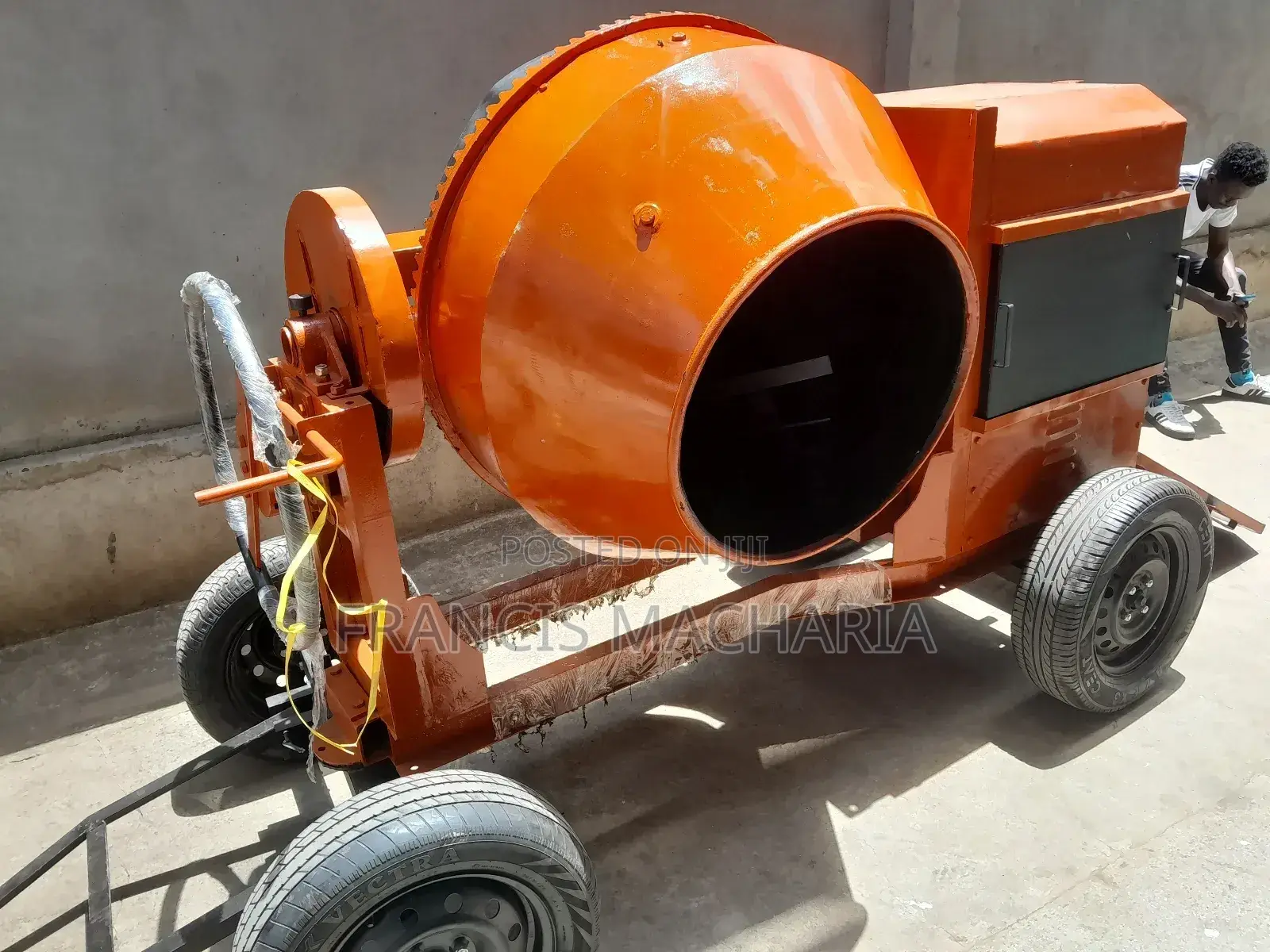 Heavy Duty Movable Concrete Mixer 8hp