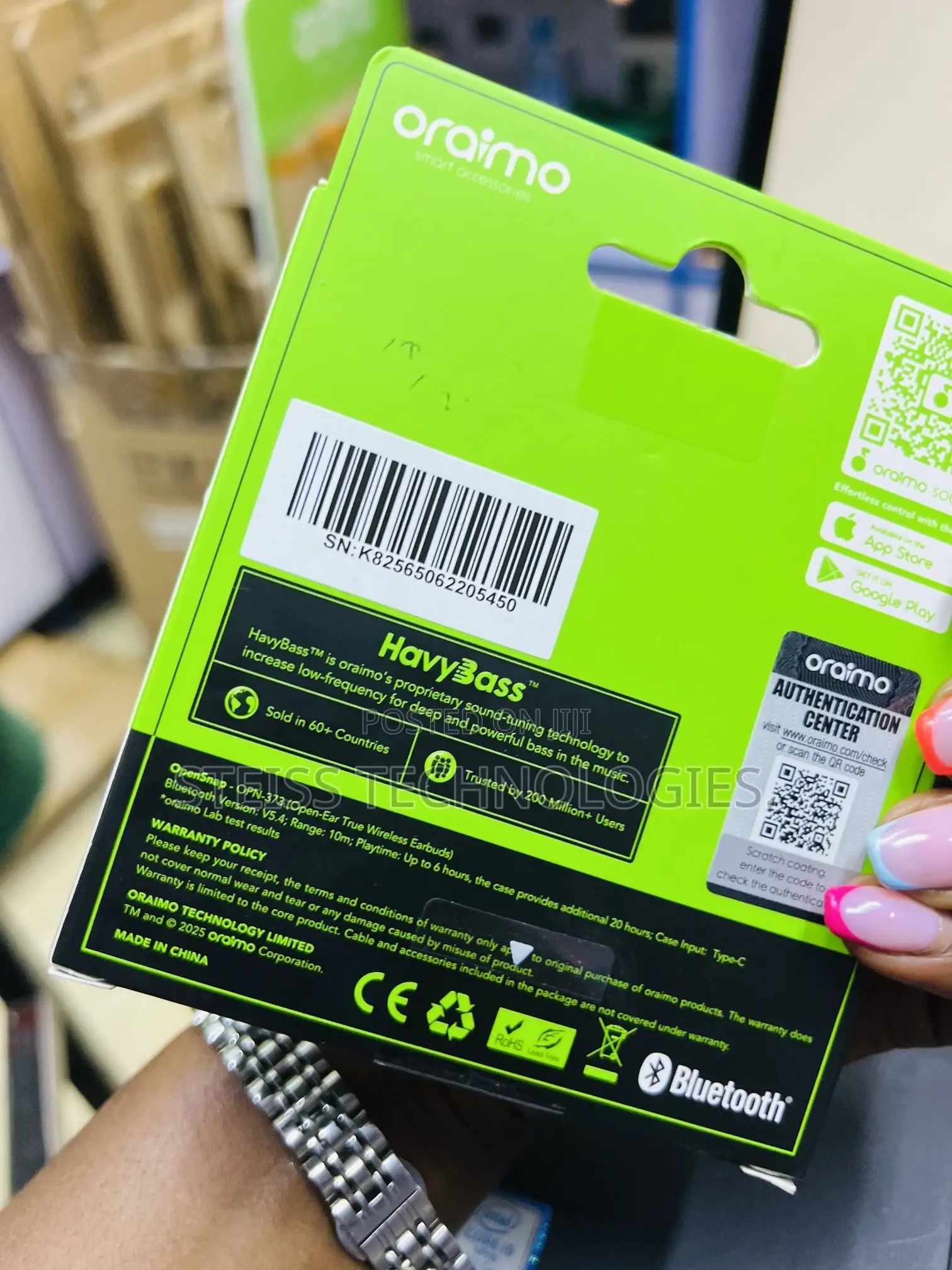 Oraimo Wireless Ambie Earcuffs
