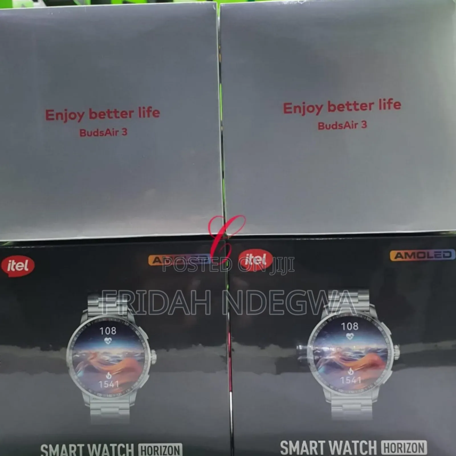 Itel Horizon Isw-N8 1.43" *Amoled* Screen *Metallic* Smart Watch