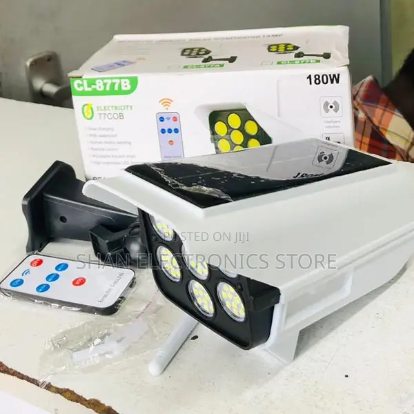Outdoor Camera Led Light Fake Security CCTV Cam With Motion Dummy
