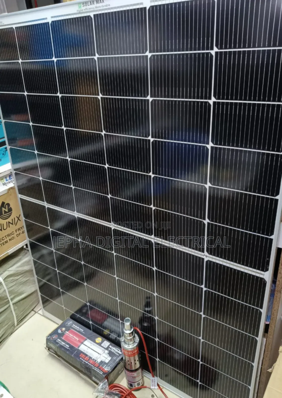 Complete Solar Panels 250w Rutan Solar Pump 50 M