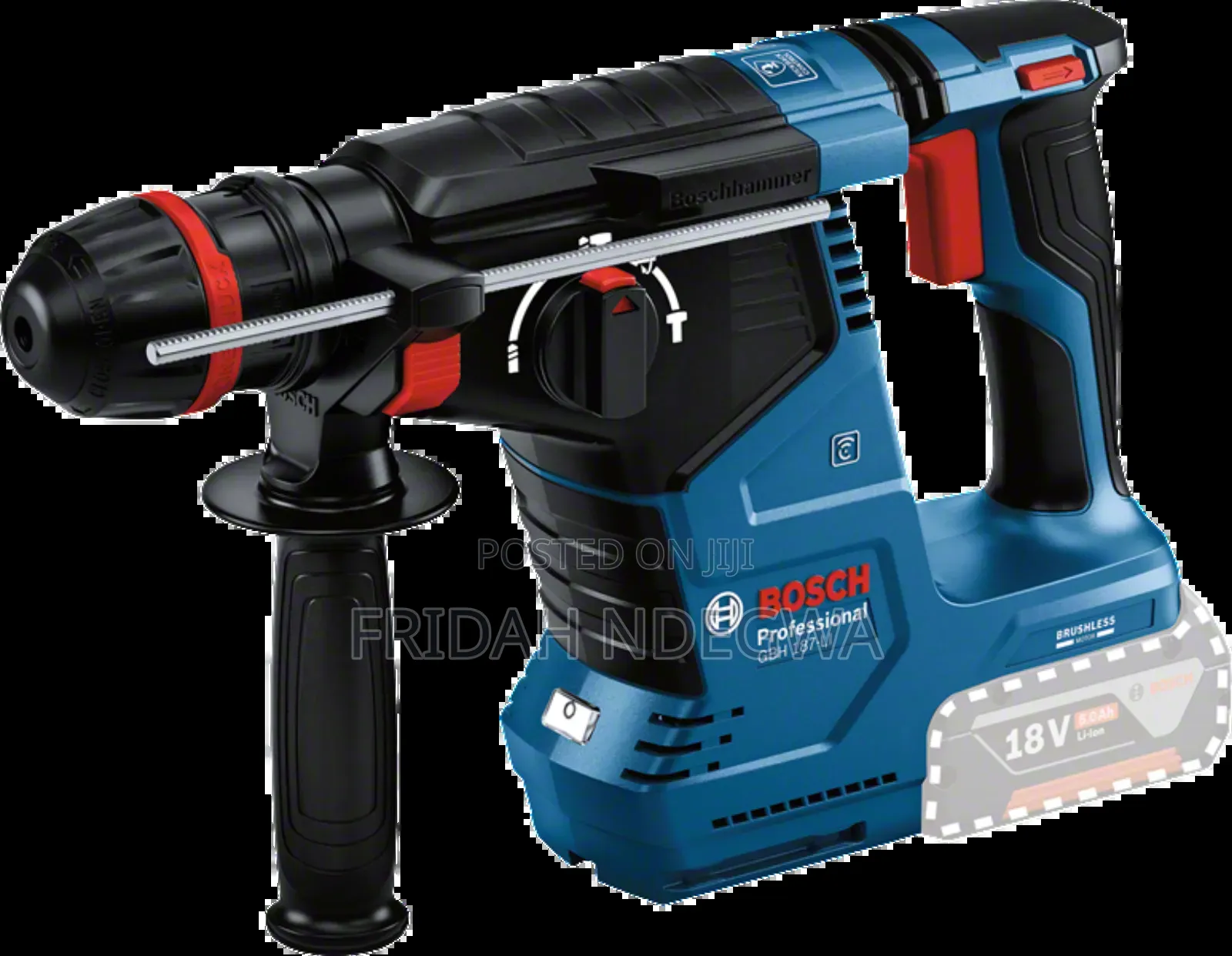 Bosch Rotary Hammer With 2 Chucks