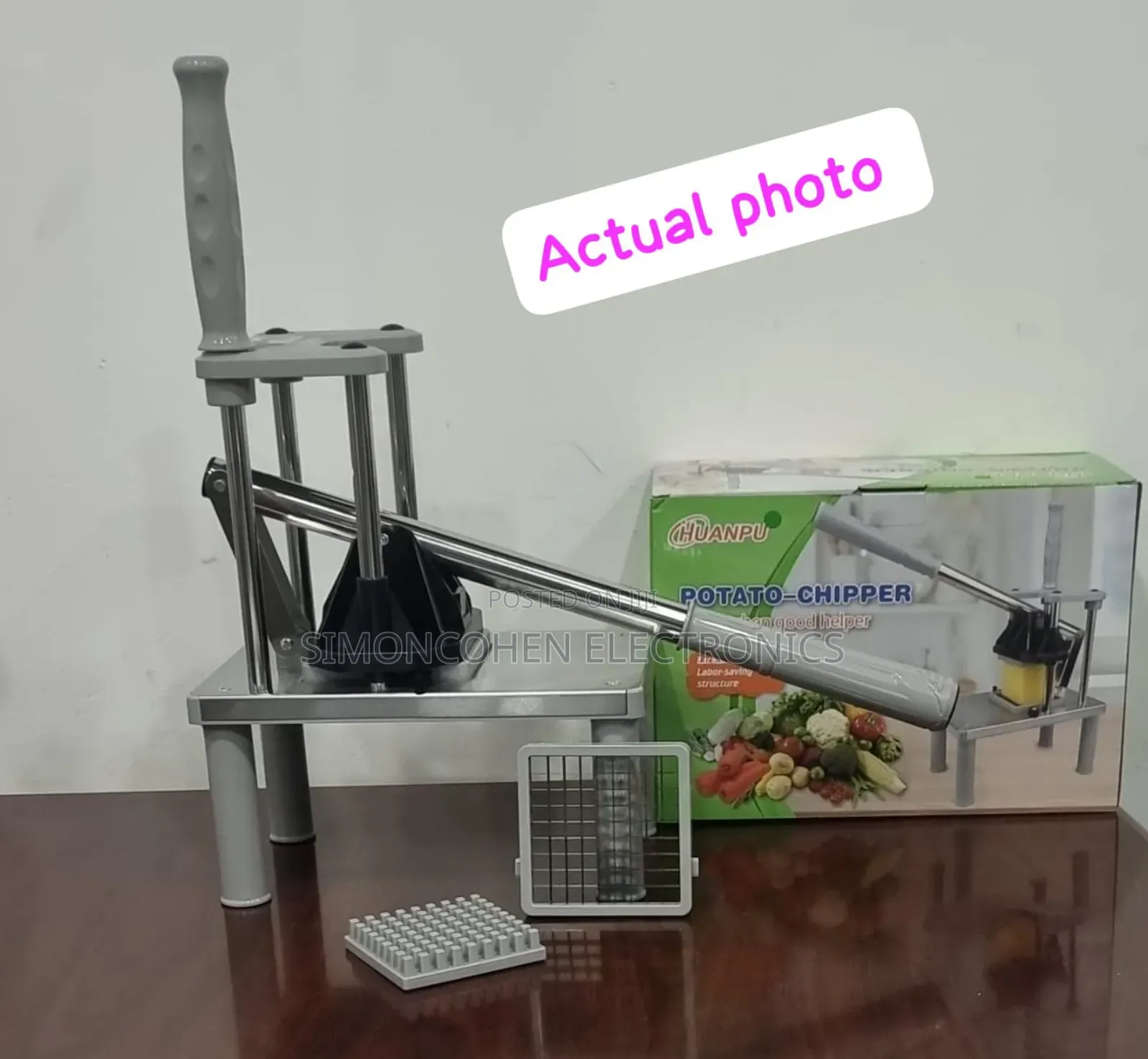 Heavy Duty Manual Potato Chipper