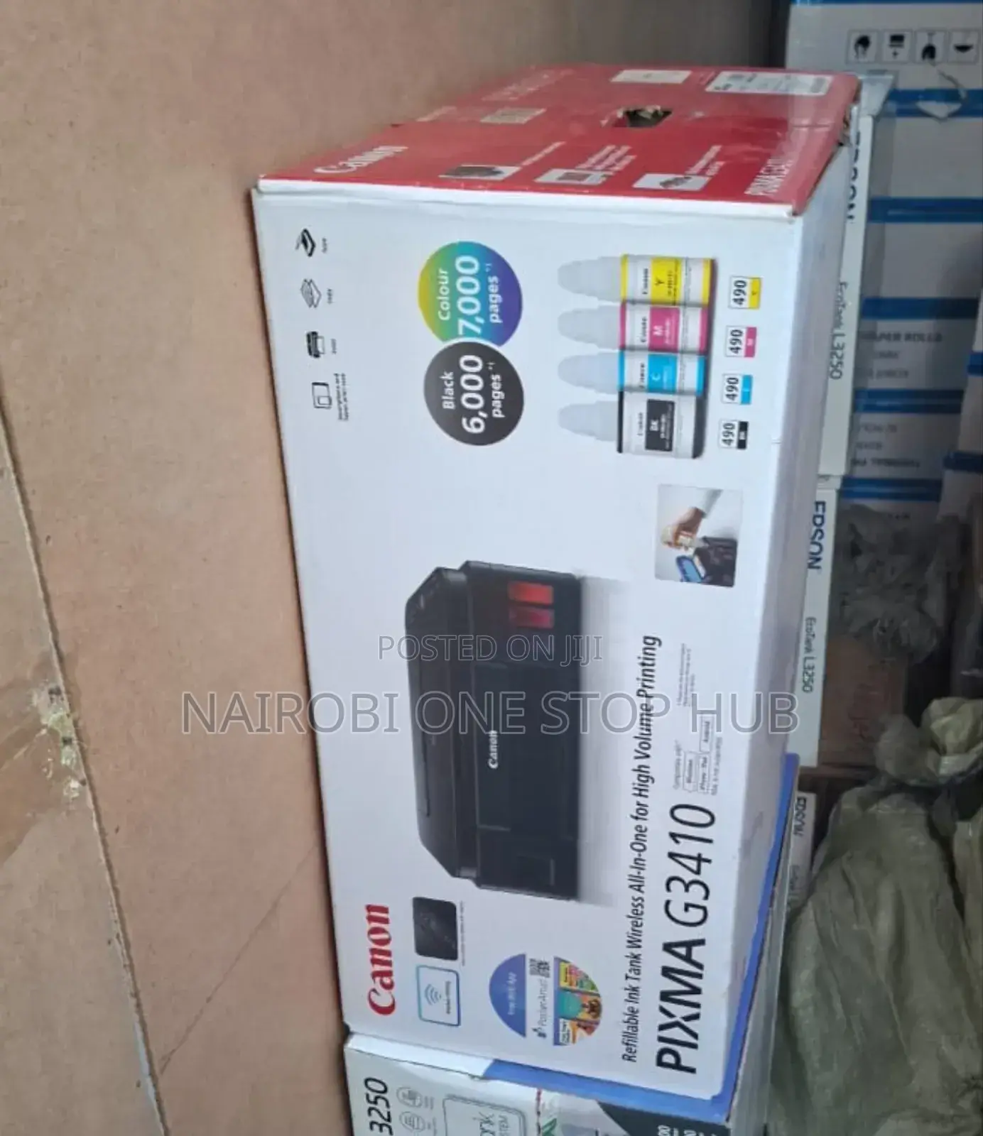 Canon Pixma G3410 A4 Multifunction Printer Wireless Printing