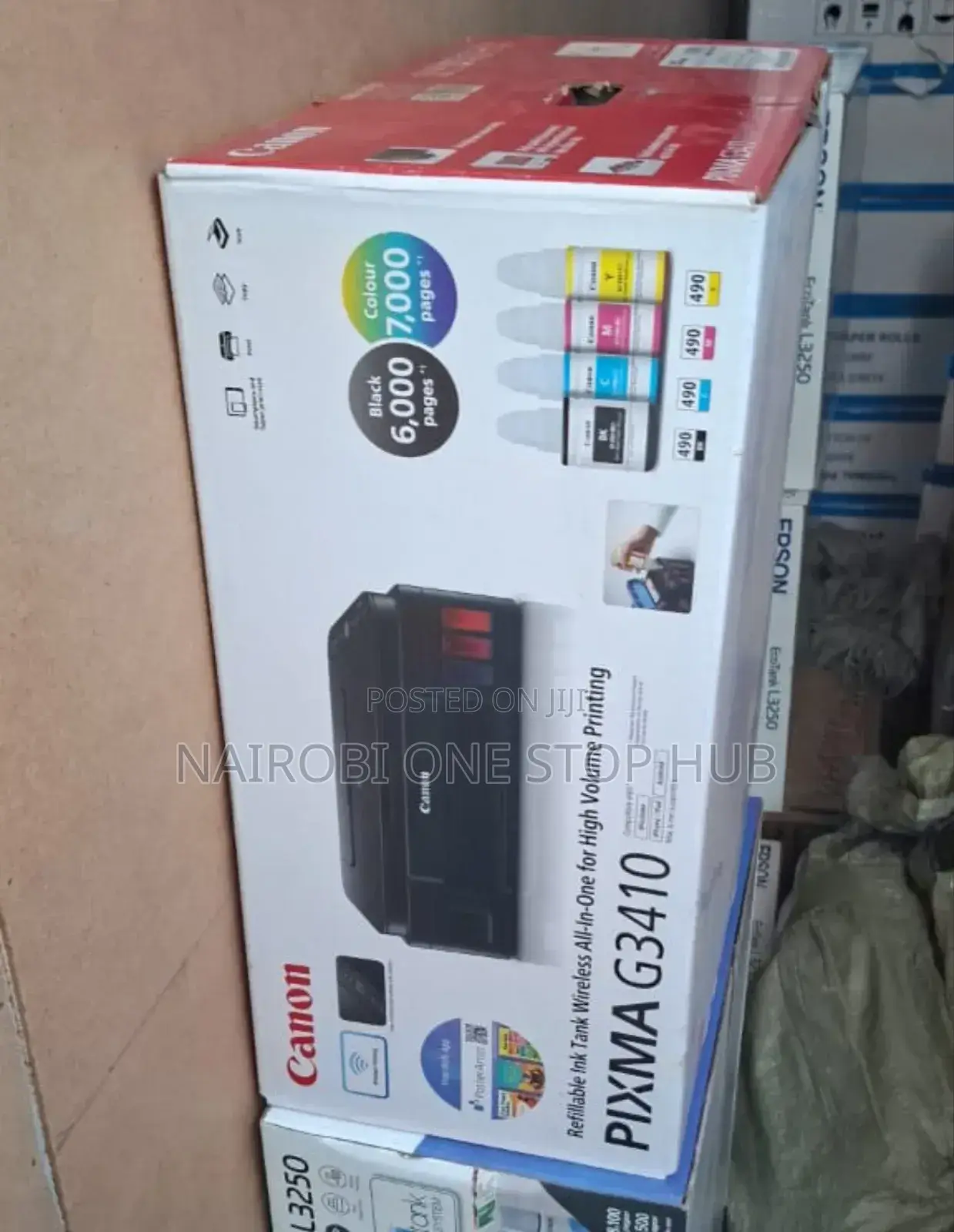 Canon Pixma G3410 A4 Color Multifunction Printer
