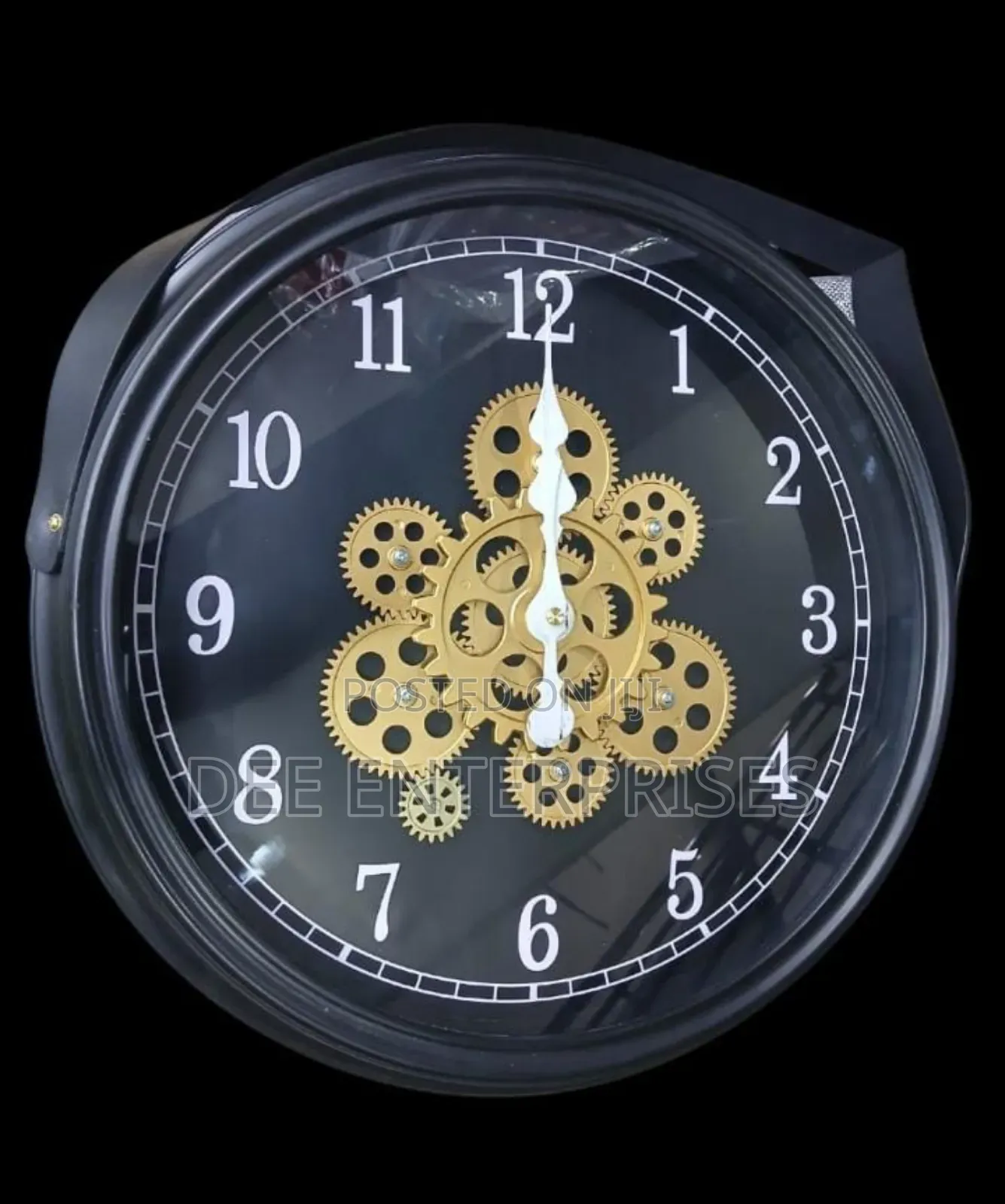 Rotating Moving Gear Wall Clock
