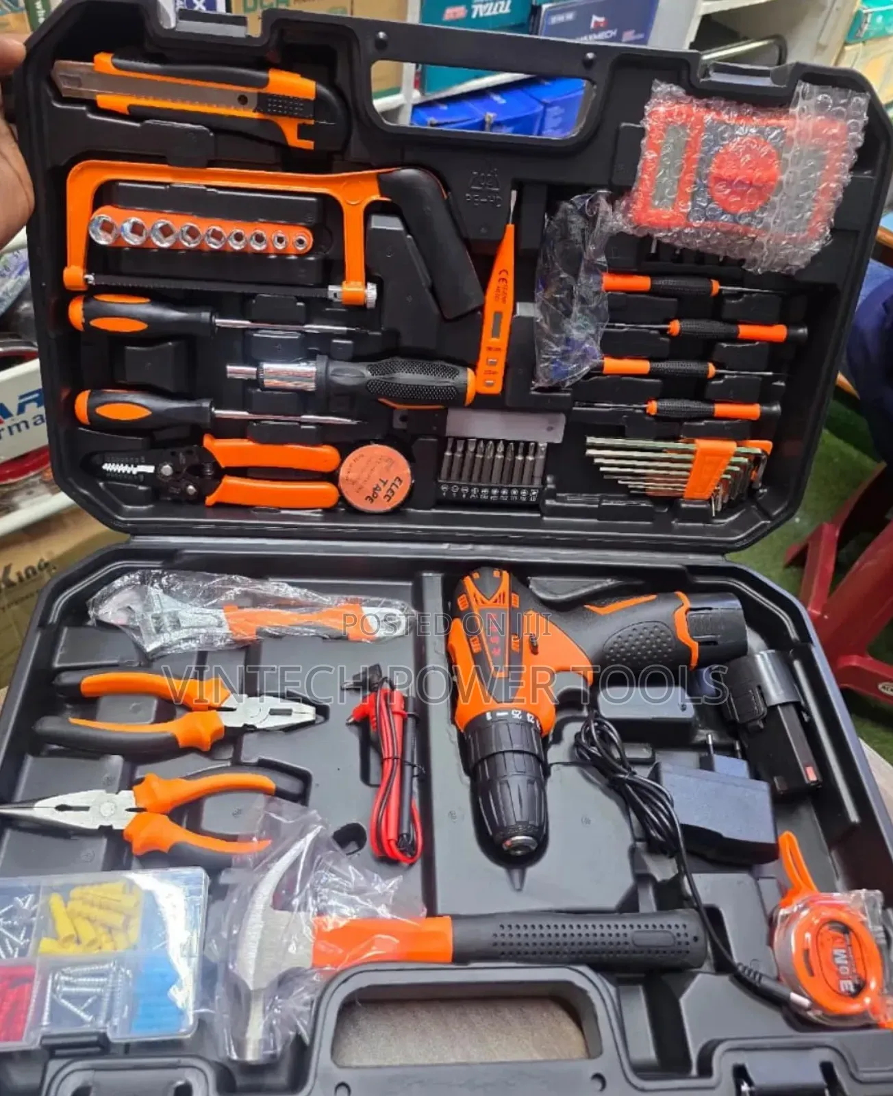 Drill Set With a Multimeter/Cordless Drill Set With a Multimeter