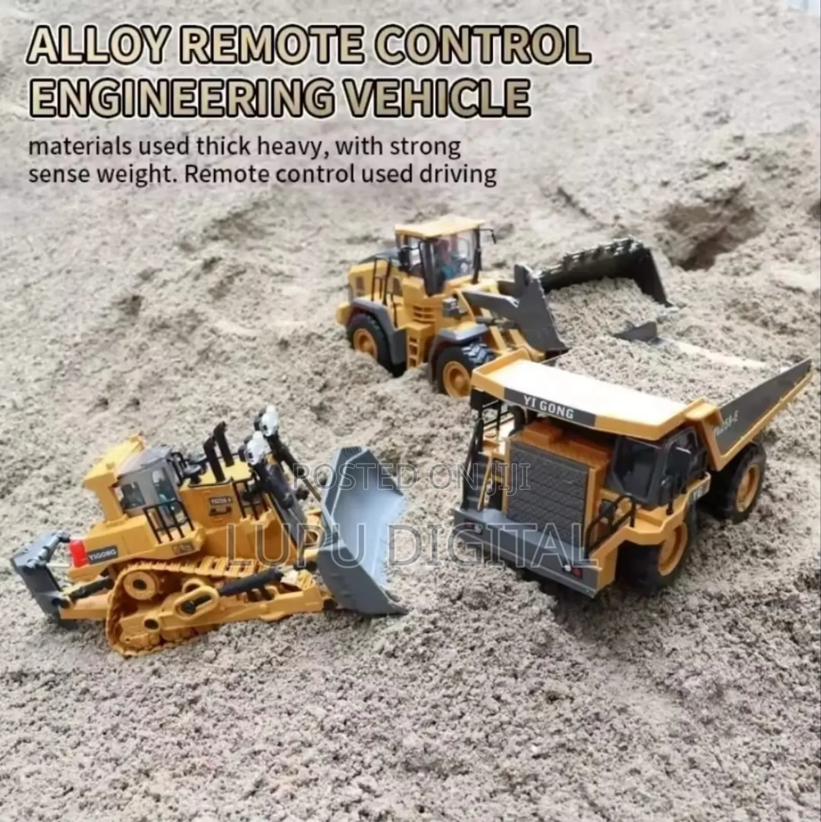 11 Channel Rc Excavator 1:20 Scale Alloy Remote Control