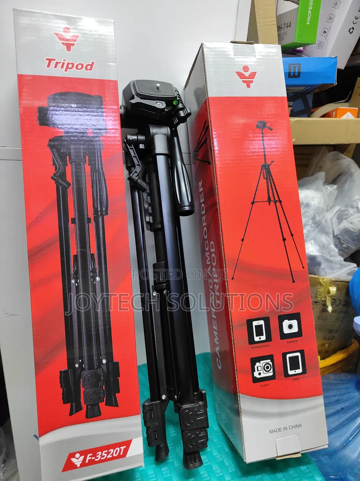 Weifeng F - 3520f Camera / Phone Tripod Stand ( 1420 M ) Free Holder