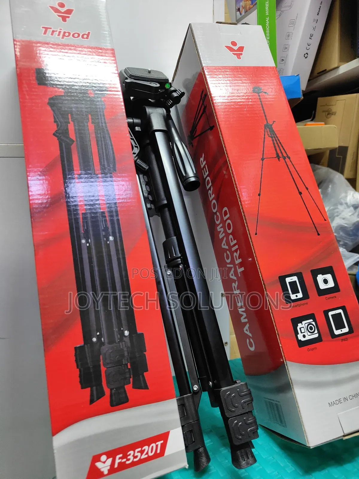 Weifeng F - 3520f Camera / Phone Tripod Stand ( 1420 M ) Free Holder