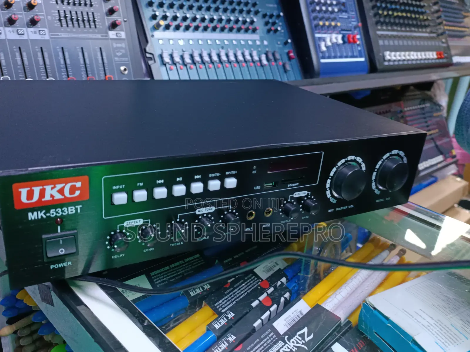 Ukc Mk'533 Bt Ceiling Speaker Amplifier