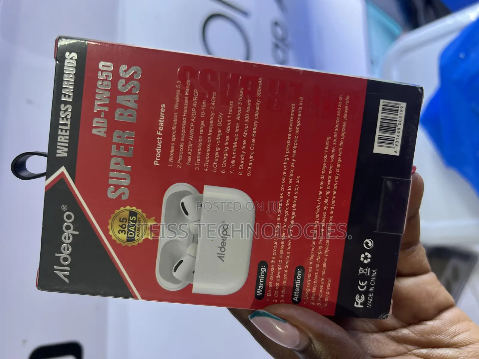 Aldeepo Wireless Earbuds