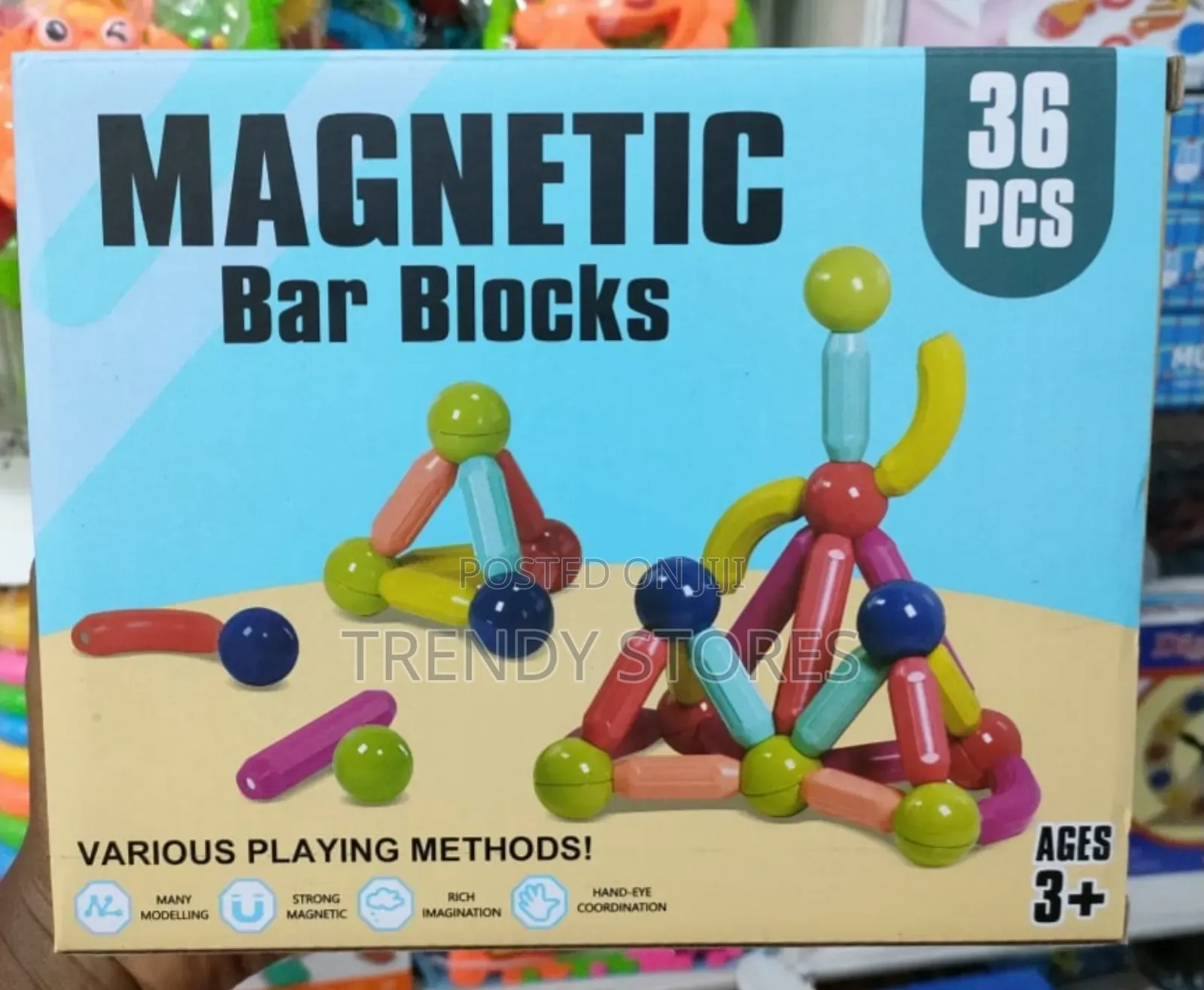 Magnetic Block Sticks