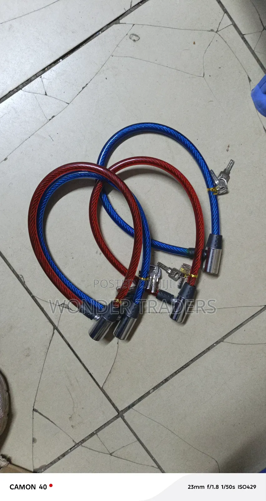 Bicycle Lock , Steel Coat Bicycle Lock