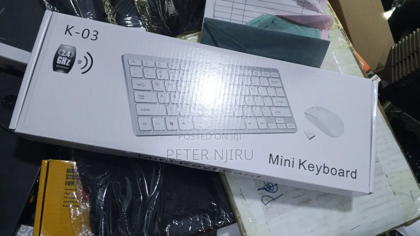 K-03 Mini Portable Wireless Keyboard Mouse