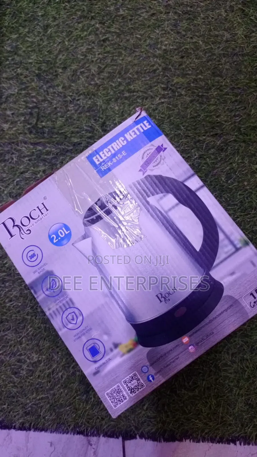 2ltr Roch Electric Kettle