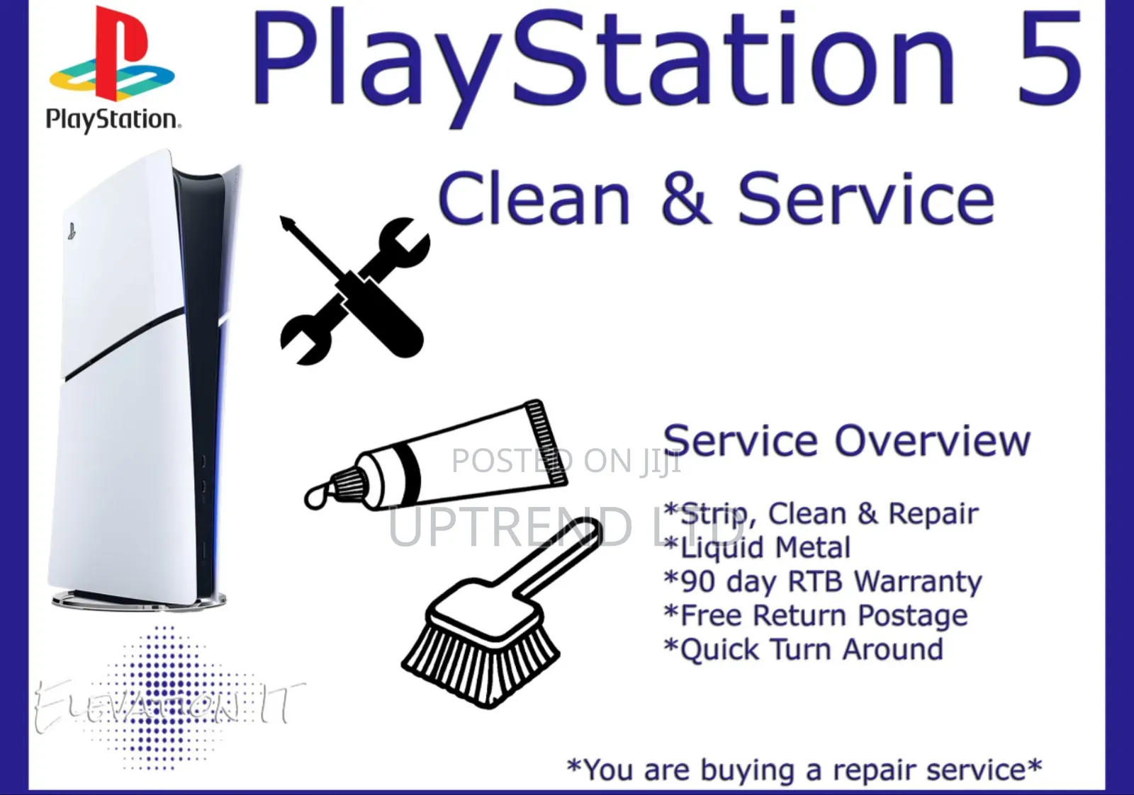 Playstation 5 Cleaning ,Service and Repair