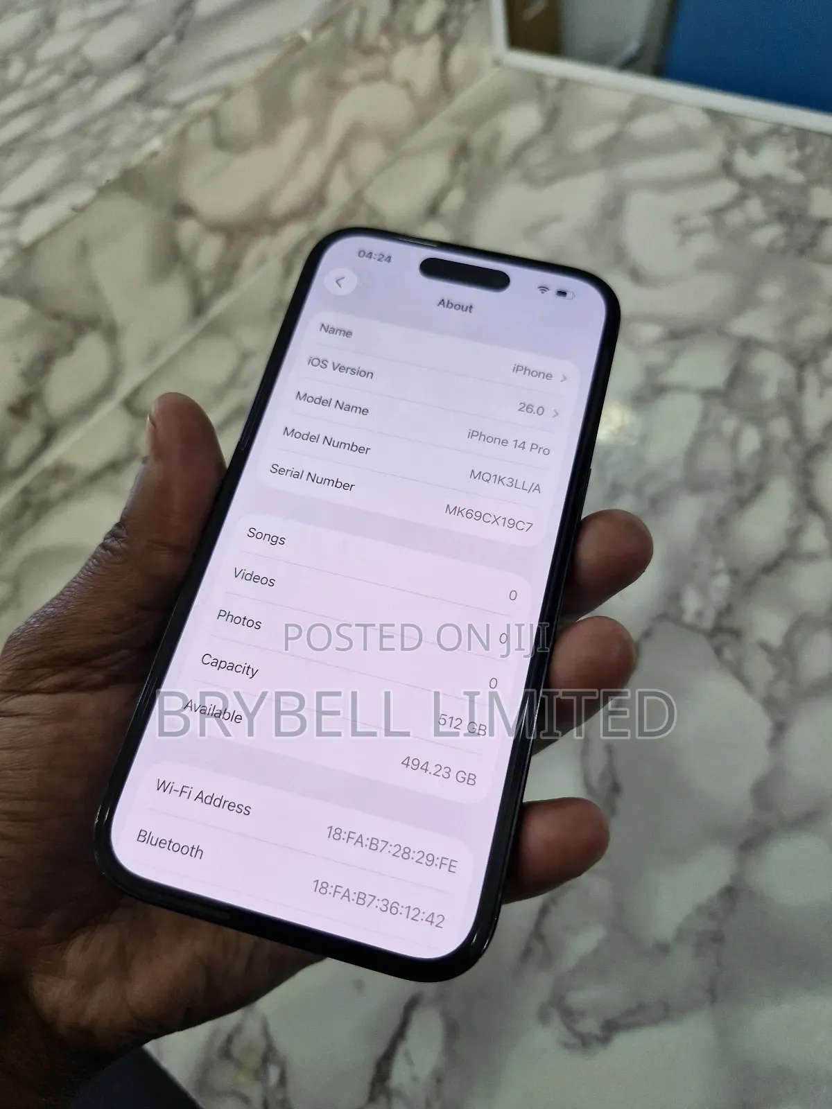 Apple iPhone 14 Pro 512 GB Gray