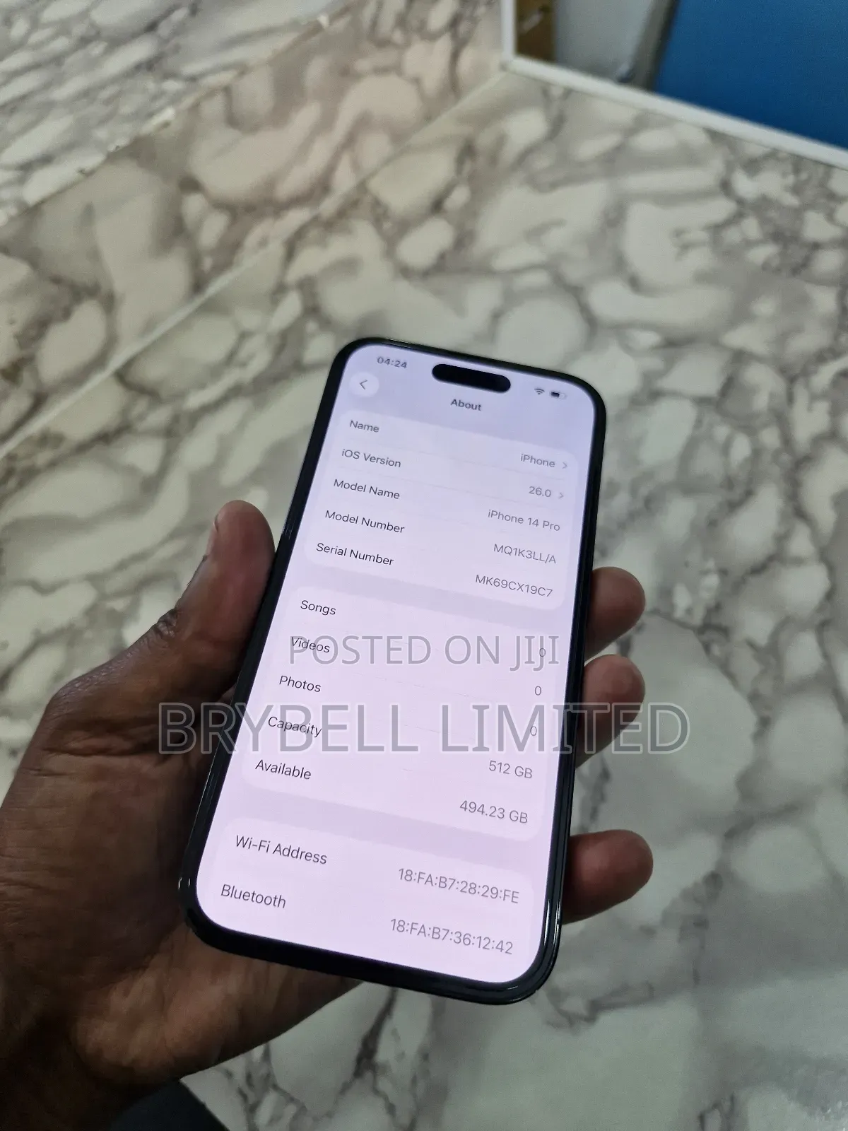 Apple iPhone 14 Pro 512 GB Gray