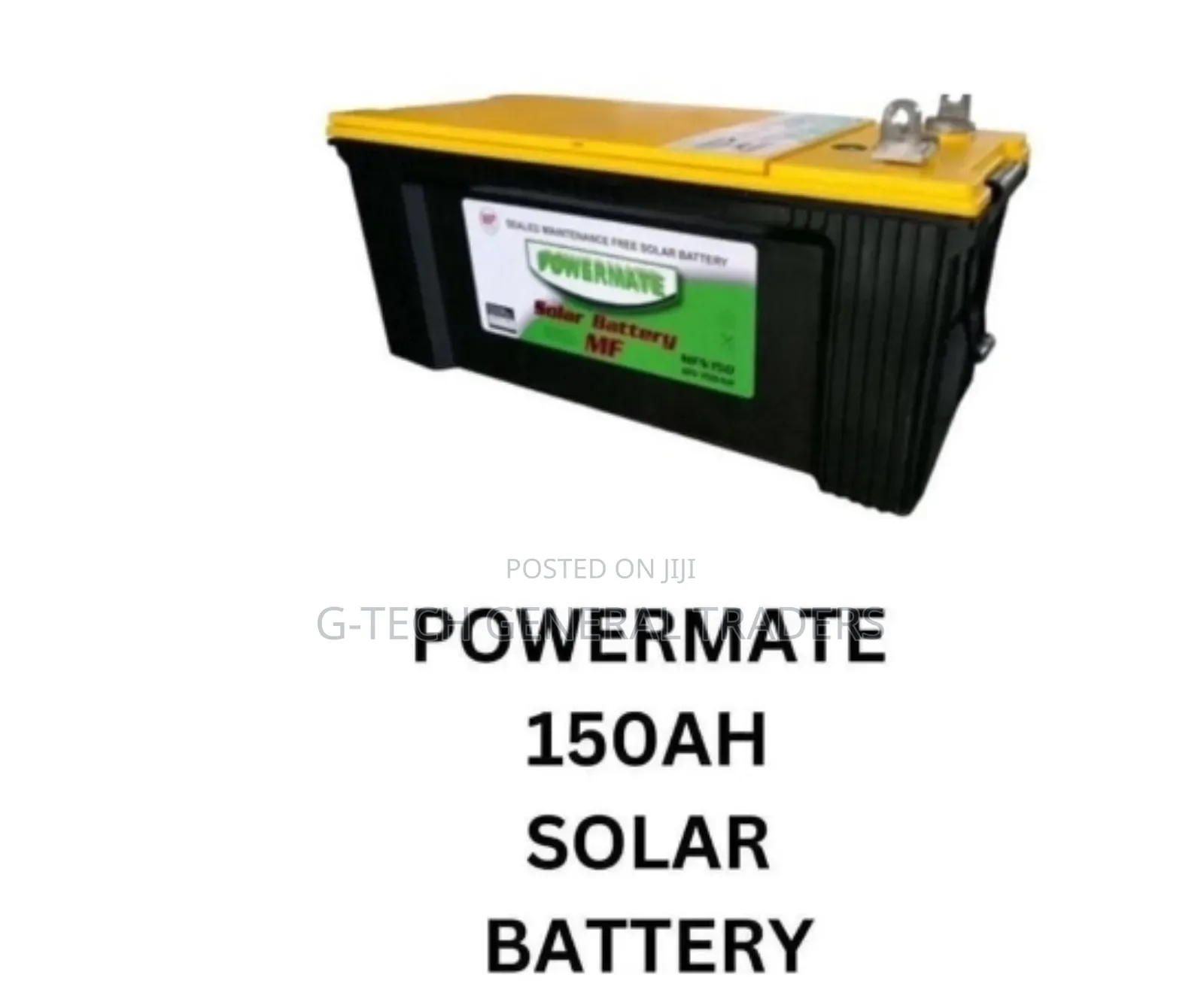 Powermate 150ah Solar Battery 12v Output